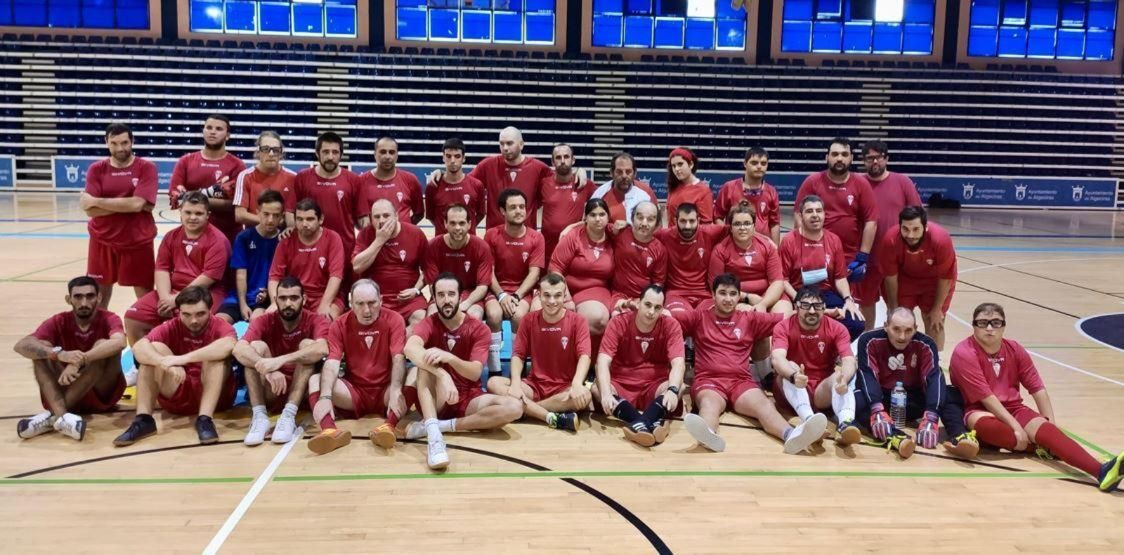 El Apadis Algeciras Genuine, durante un entrenamiento.