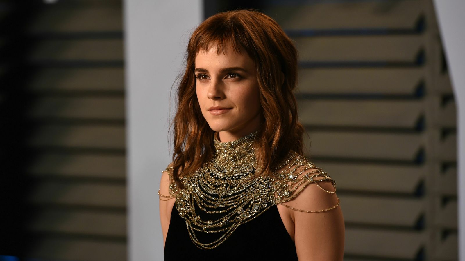 Emma Watson, en la 'red carpet' de los Oscar el año pasado.