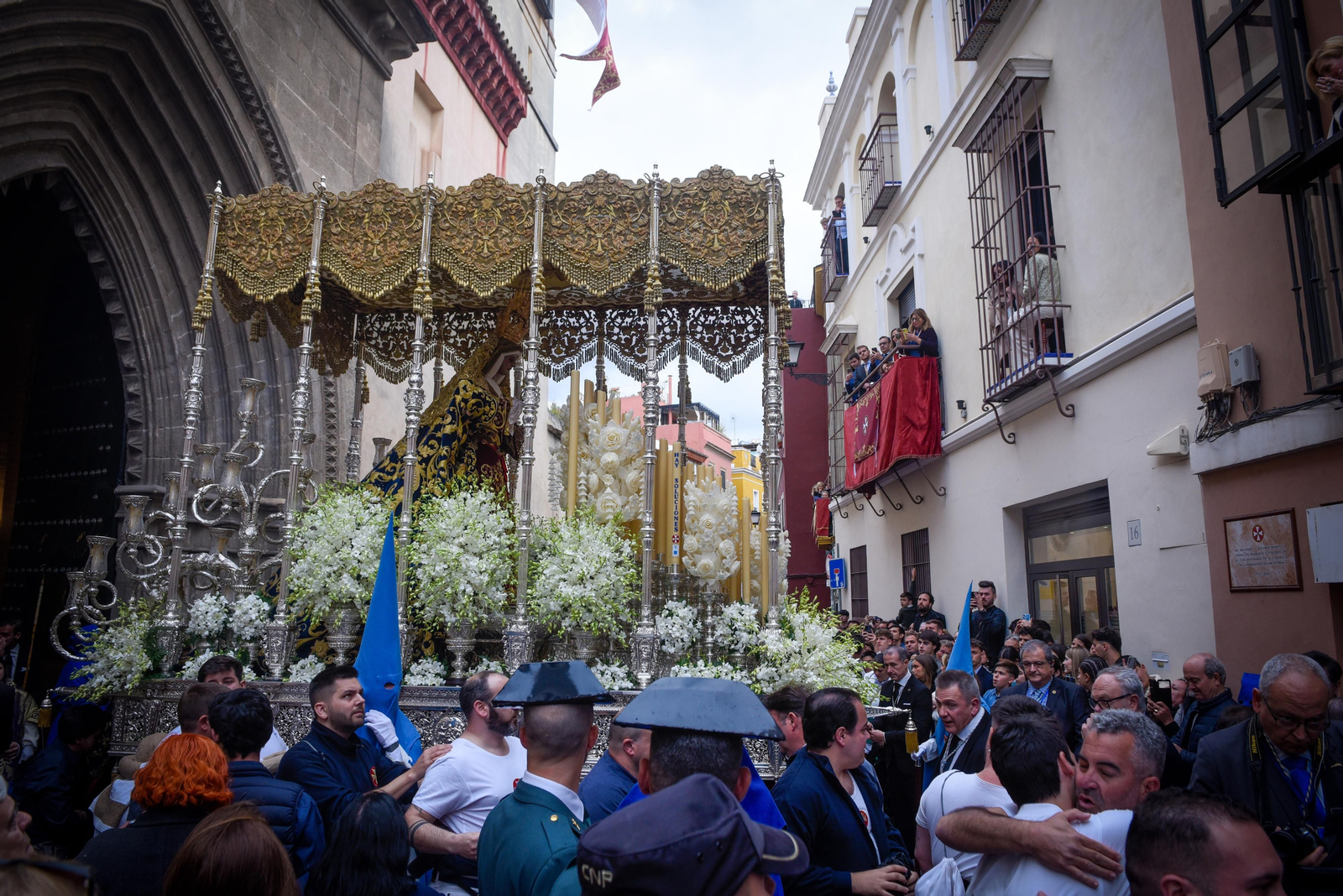 Las imágenes de la Hermandad de San Esteban en la Semana Santa de Sevilla 2024