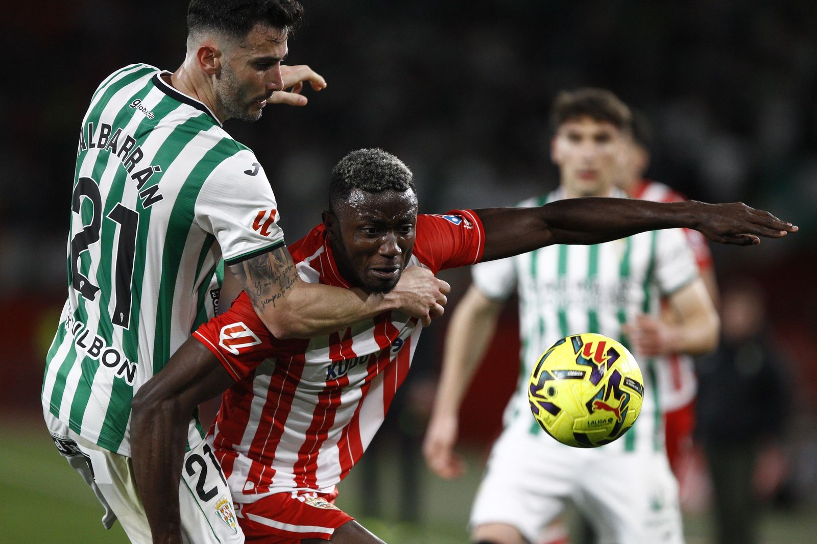 Las fotografías del partido U.D. Almería-Córdoba C.F.