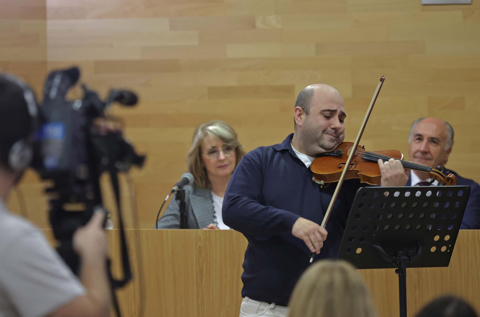 Fotos del X aniversario del centro documental José Luis Cano en Algeciras