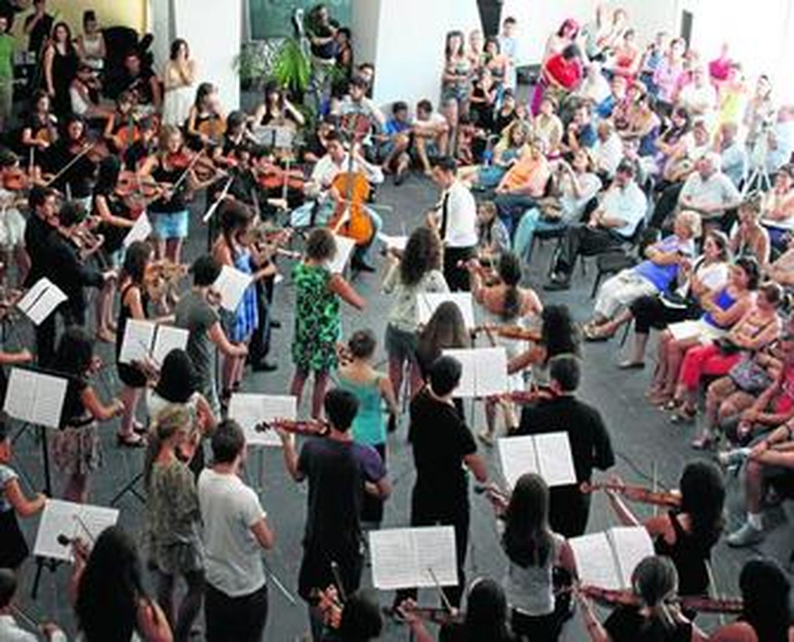 Concierto de clausura de los Cursos de Perfeccionamiento.