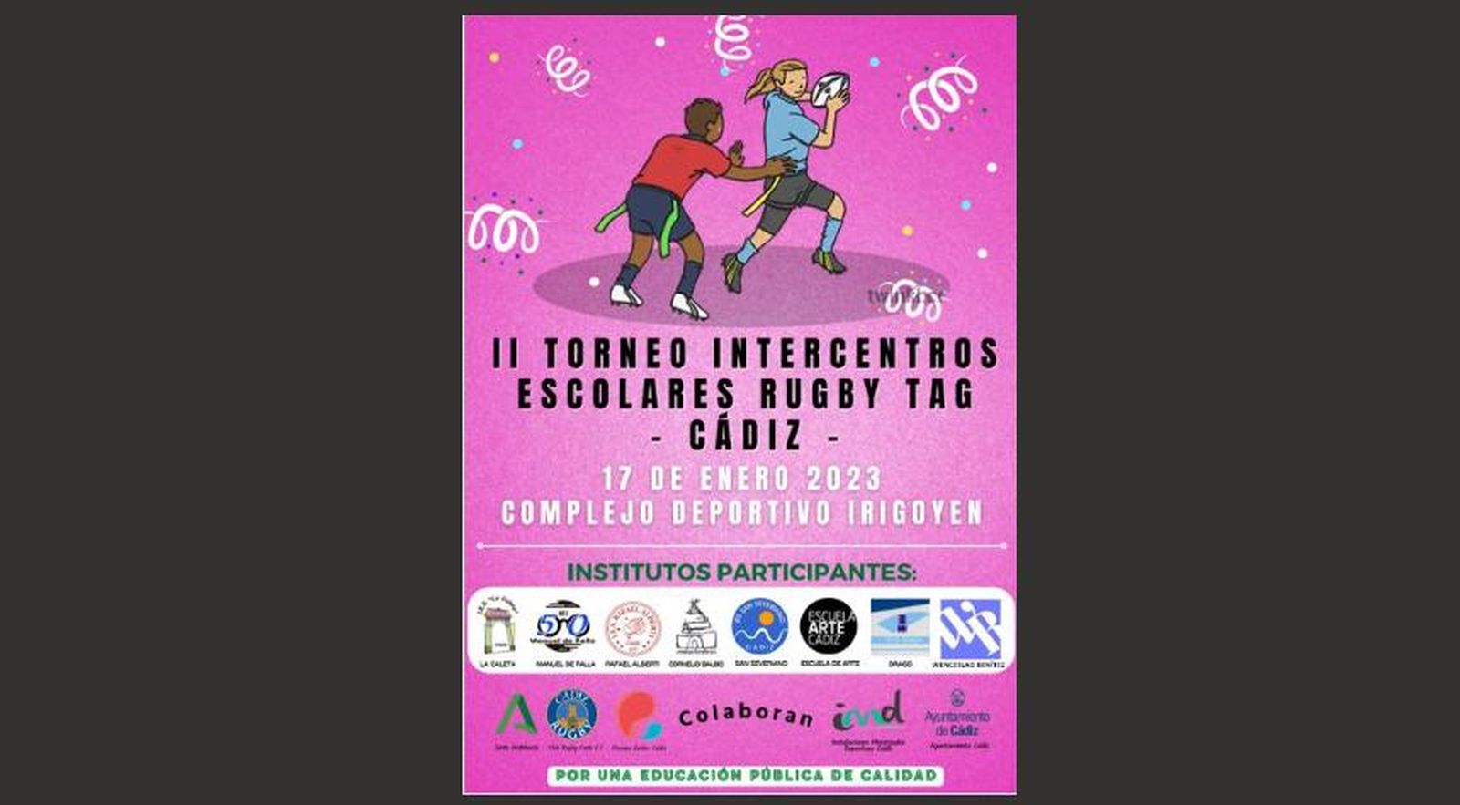 Cartel anunciador del evento.