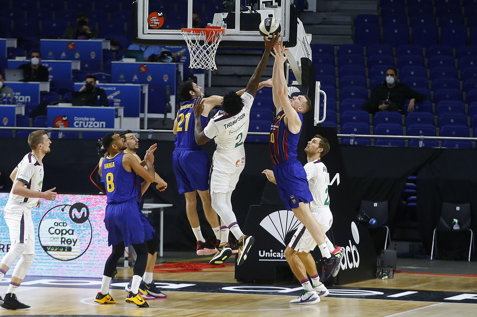 Las fotos del Barça-Unicaja de la Copa del Rey