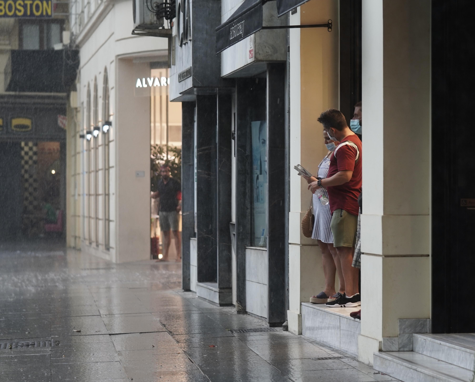 Las fotos del paso de la tormenta por Córdoba