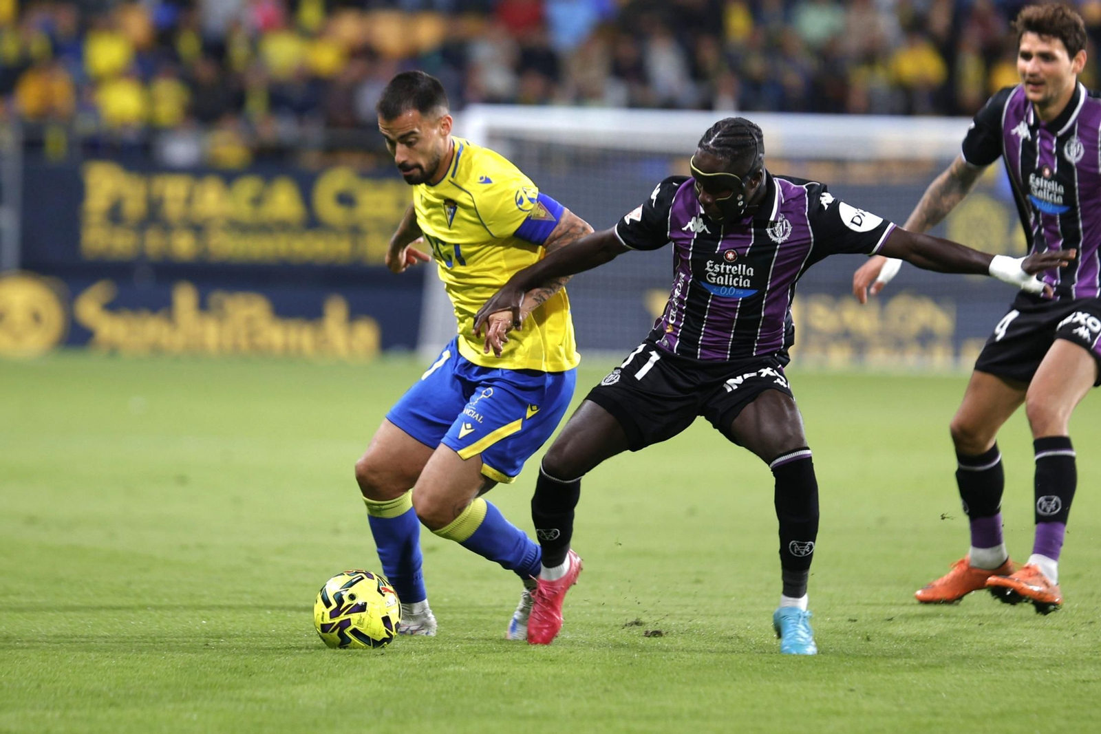 Las imágenes del Cádiz CF- Valladolid