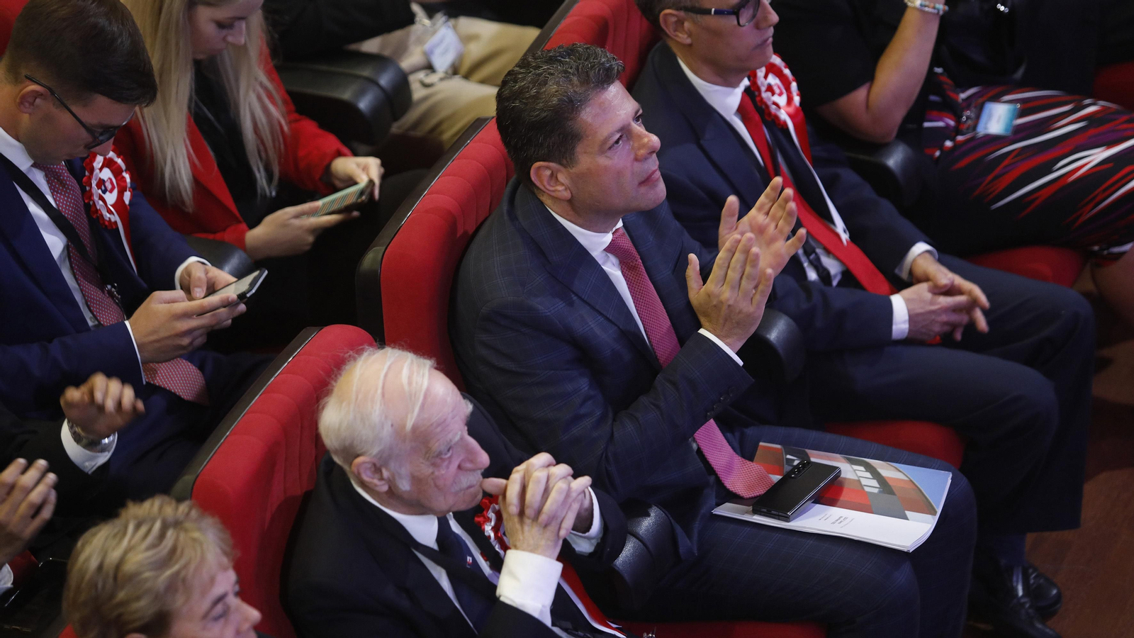 Las fotos de la victoria de Fabian Picardo que gana las elecciones en Gibraltar