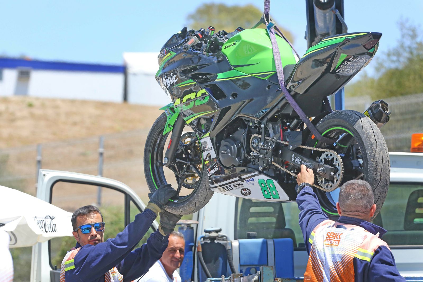 Imágenes del primer día de entrenamientos del campeonato del mundo de Superbike
