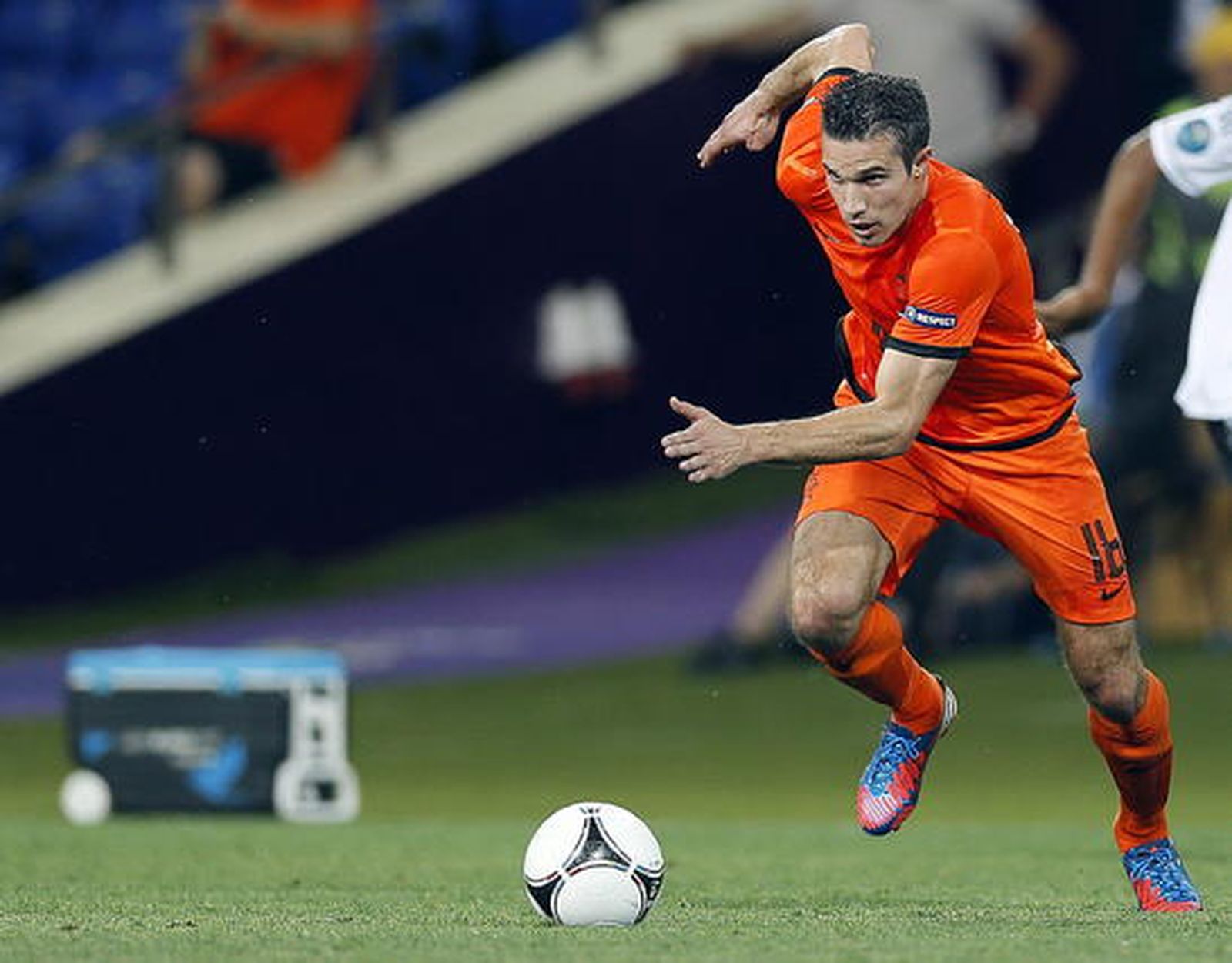 Alemania da un golpe en la mesa al vencer 1-2 a Holanda.

Foto: EFE