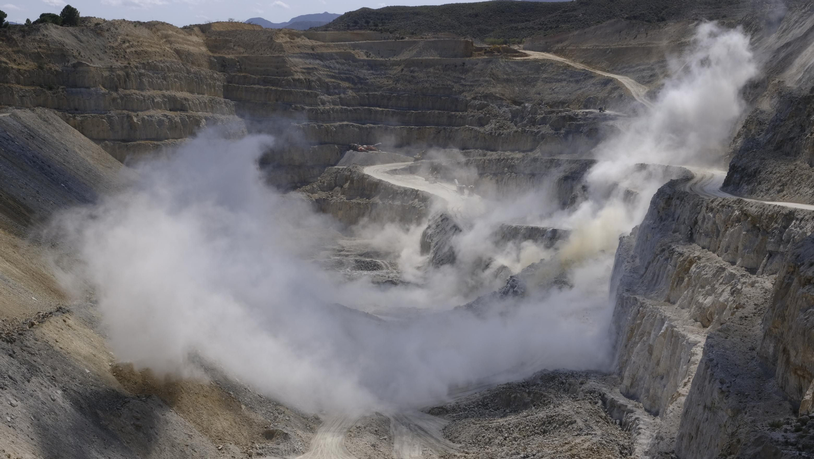 Visita a las canteras de yeso en Sorbas