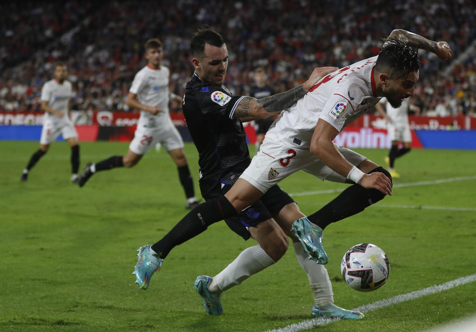 Las imágenes del Sevilla FC-Real Sociedad