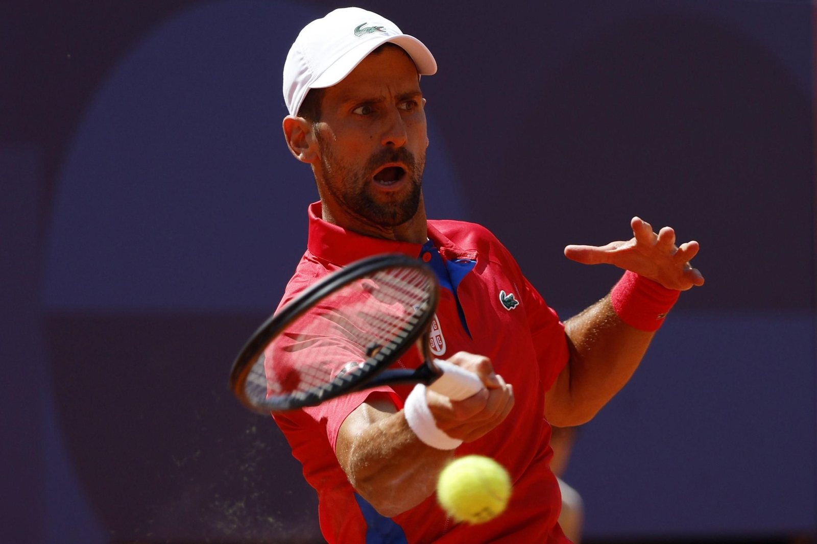 El partido entre Nadal y Djokovic en los Juegos Olímpicos de París, en imágenes