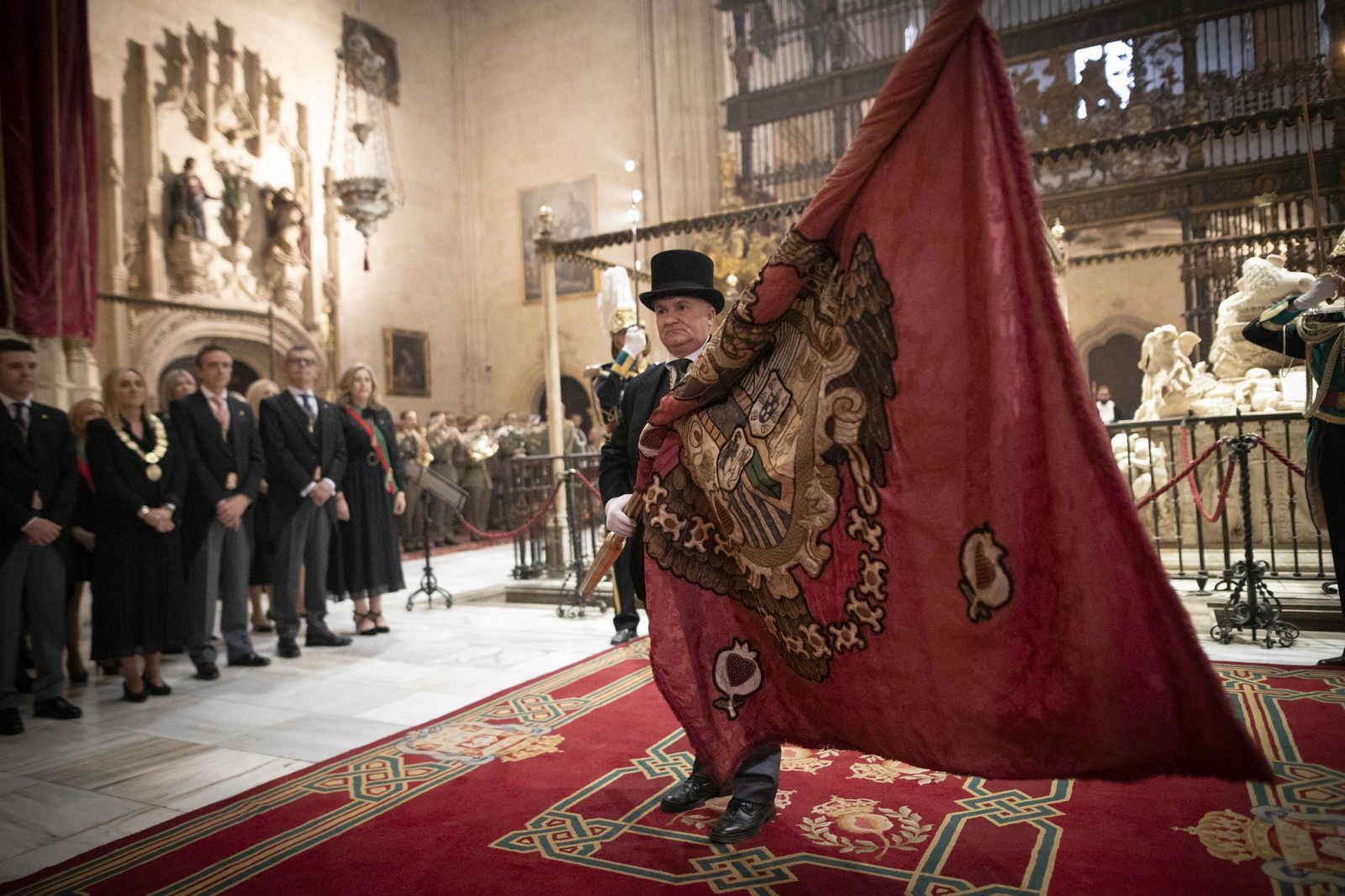 Las imágenes del Día de la Hispanidad en Granada