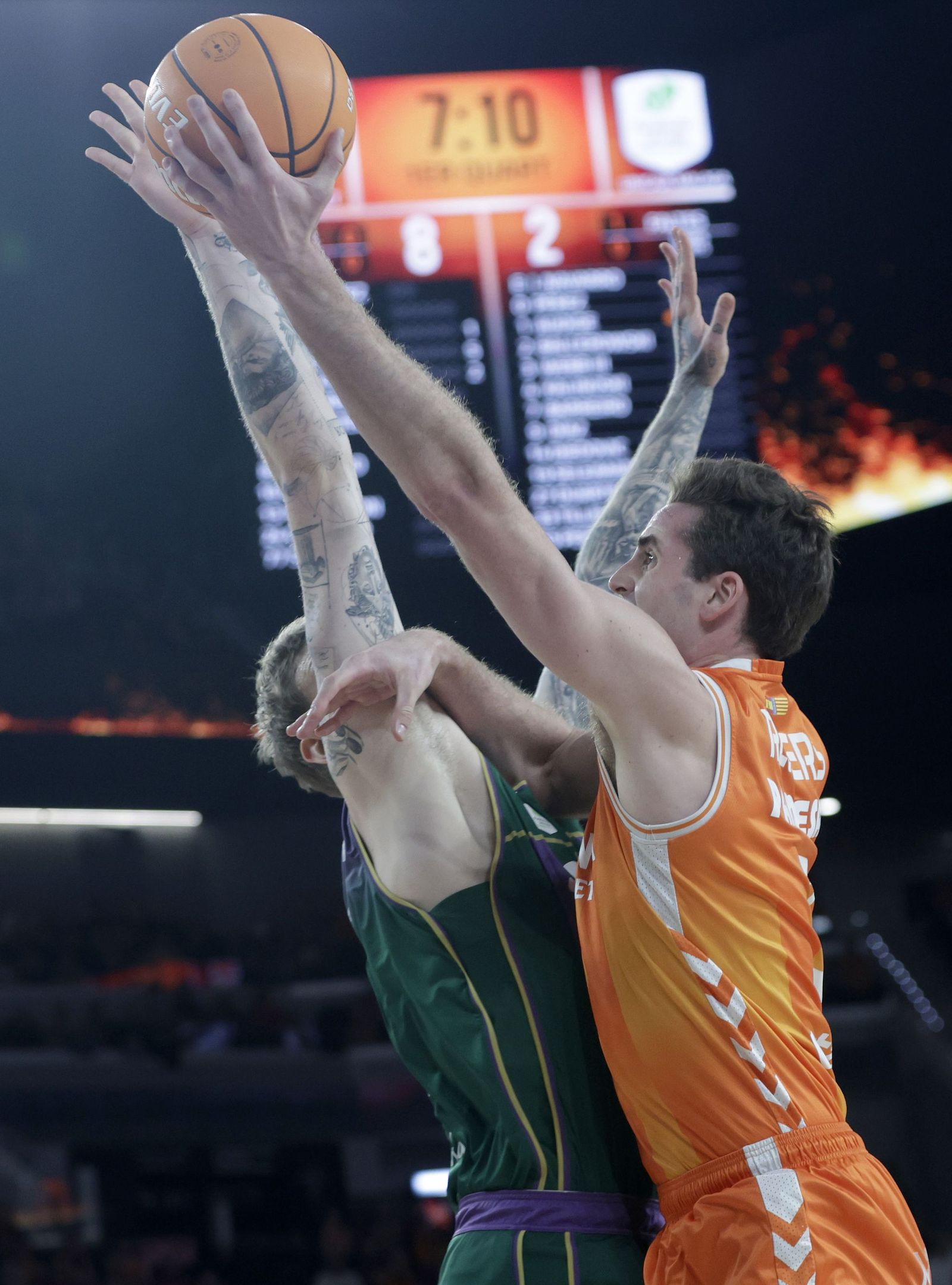 El Valencia Basket-Unicaja, en fotos