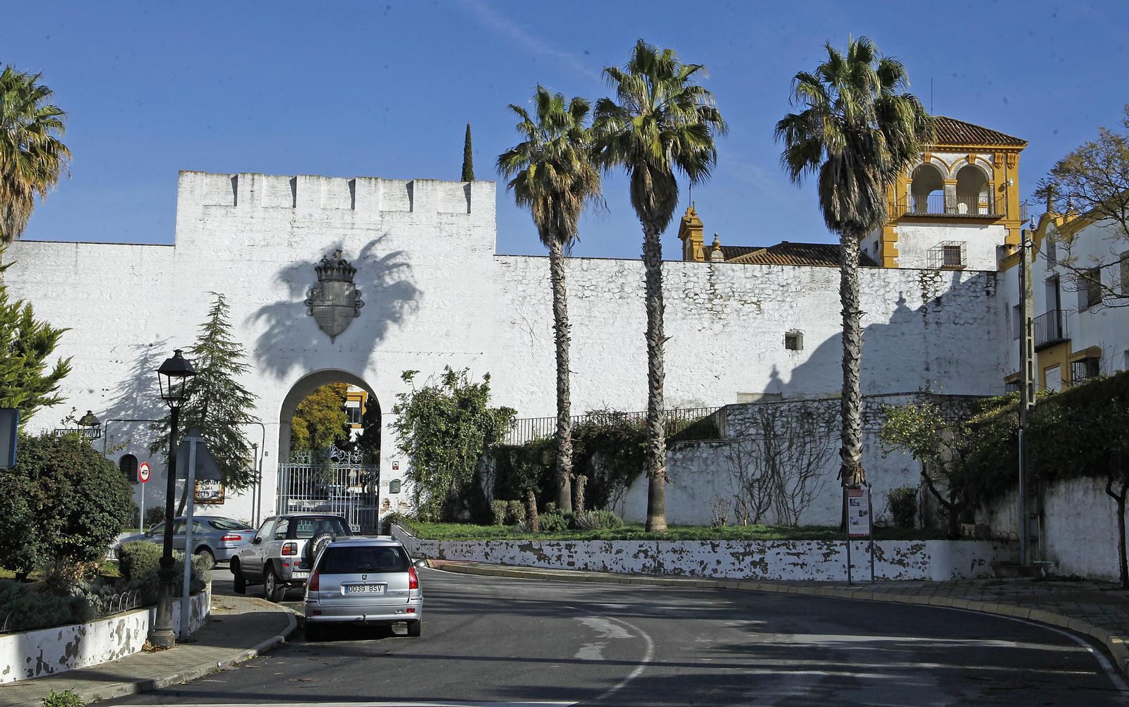 Una vista de la Hacienda, que fue hasta el año 2014 el colegio mayor Santa María del Buen Aire.