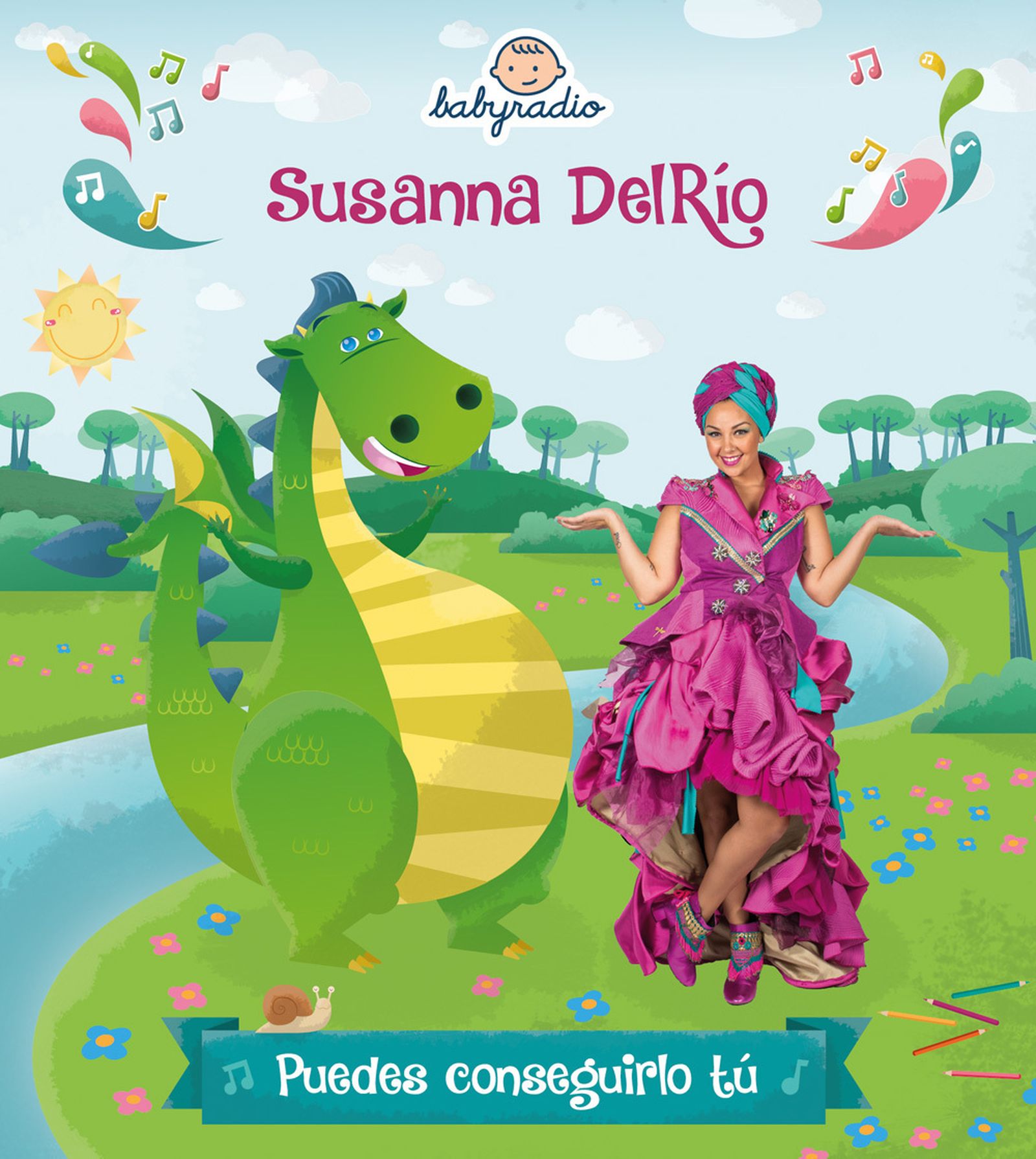 Una imagen de la portada del disco 'Puedes conseguirlo tú', un proyecto de Babyradio y la cantante gaditana Susanna DelRío.
