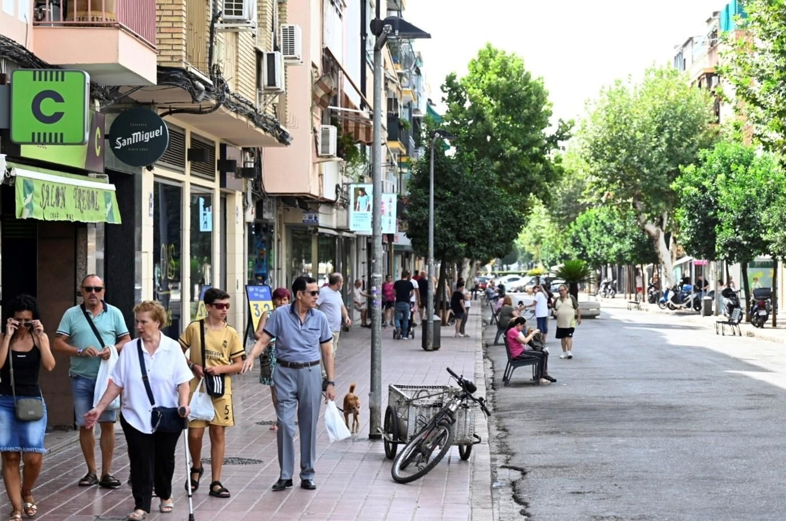 El último día de agosto en el barrio cordobés de La Viñuela, en imágenes