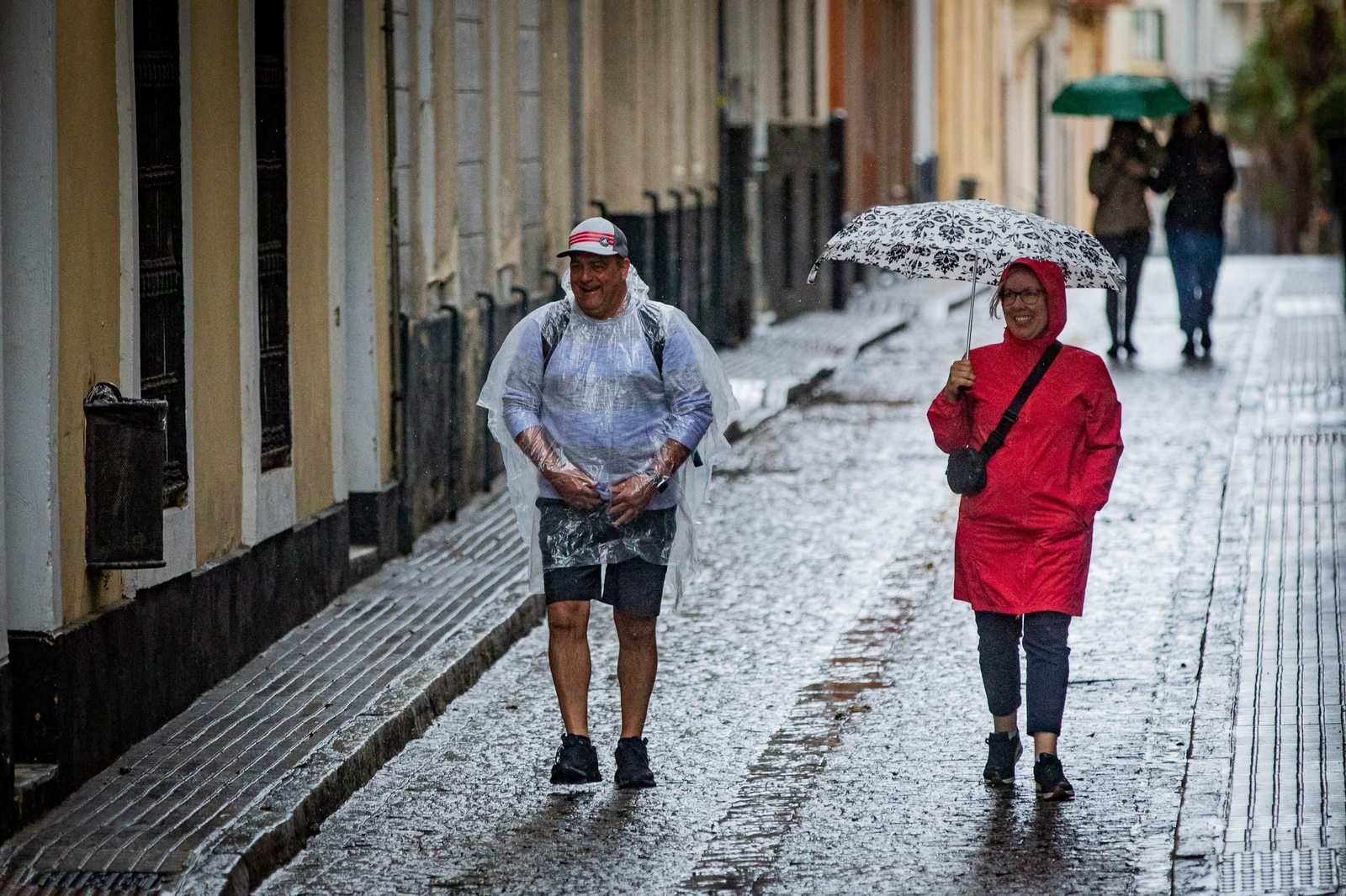 Las imágenes de las lluvias en Cádiz