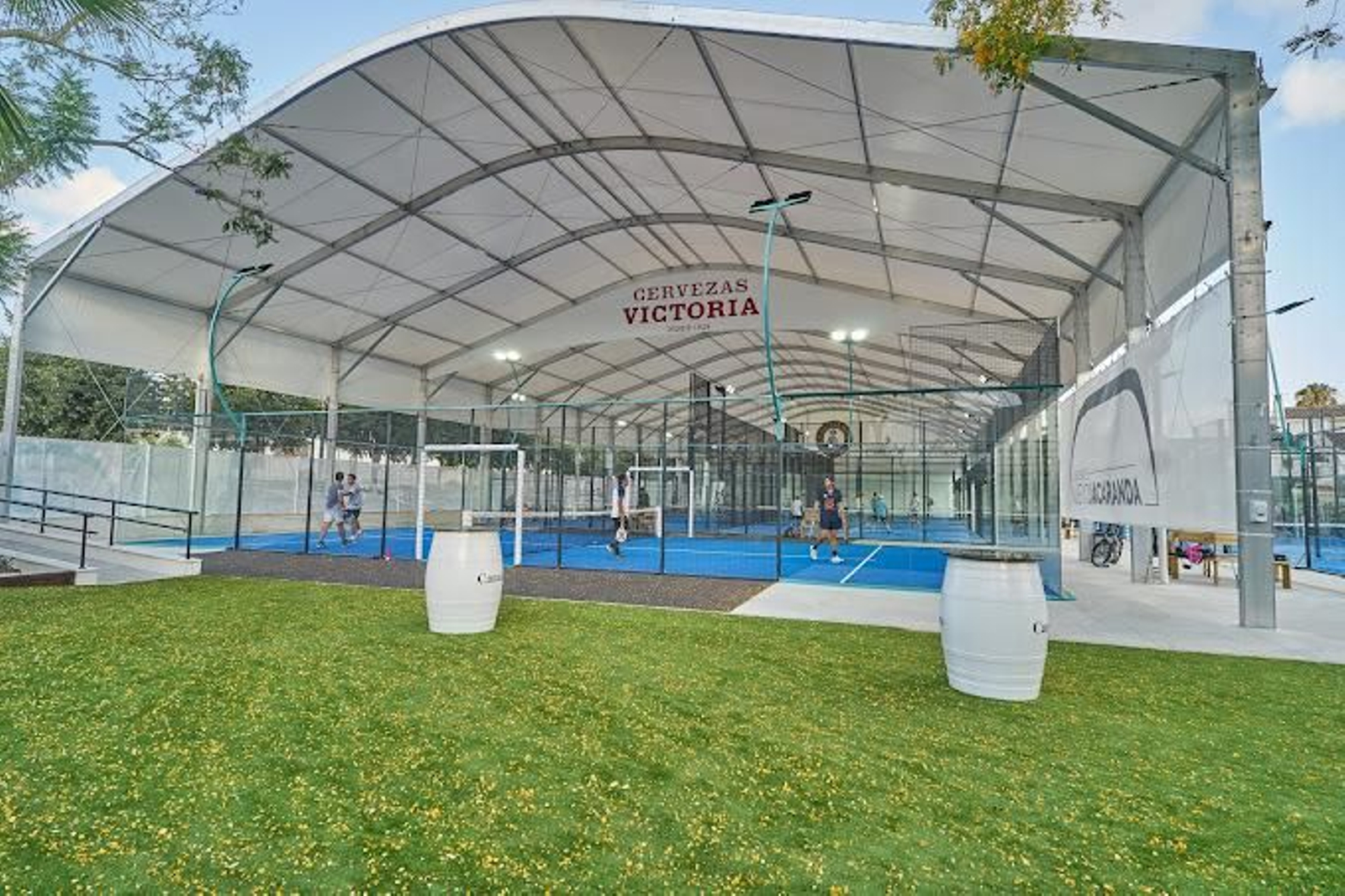 Pista del Club de Pádel Nuevo Jacaranda