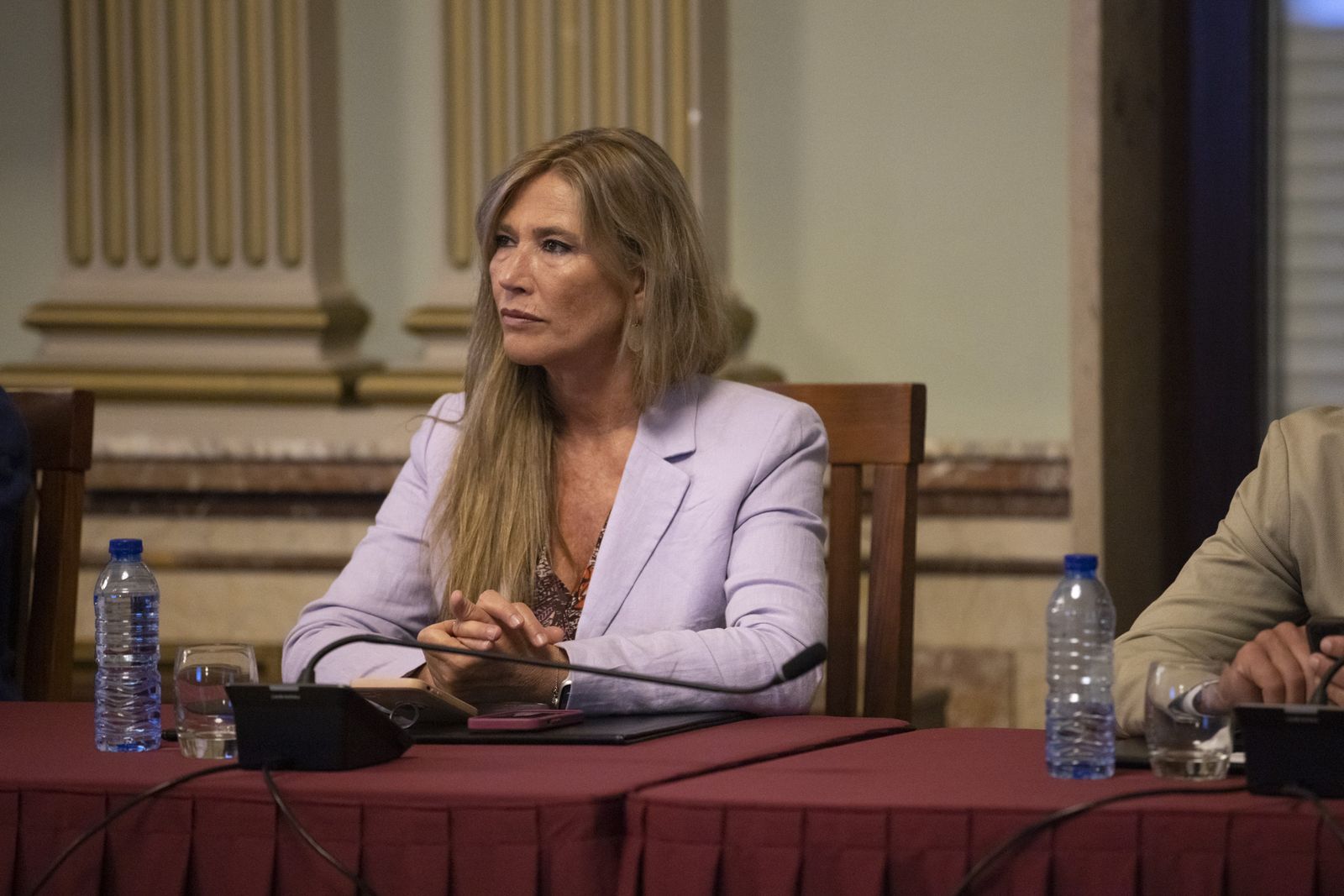 Imágenes del pleno en el Ayuntamiento de Huelva del miércoles 7 de agosto