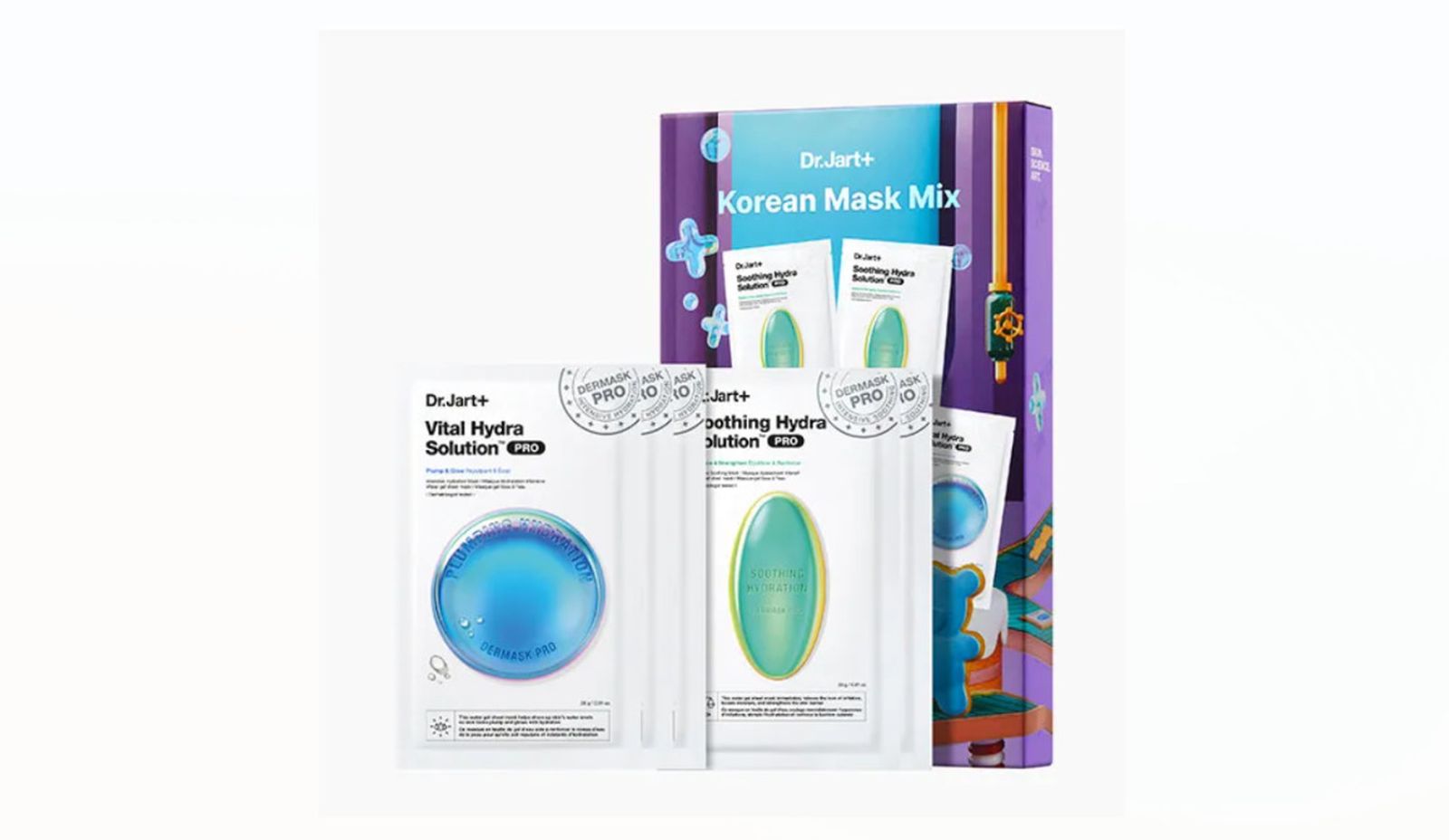 Set de Cuidado Facial con Mascarillas Dr. Jart+