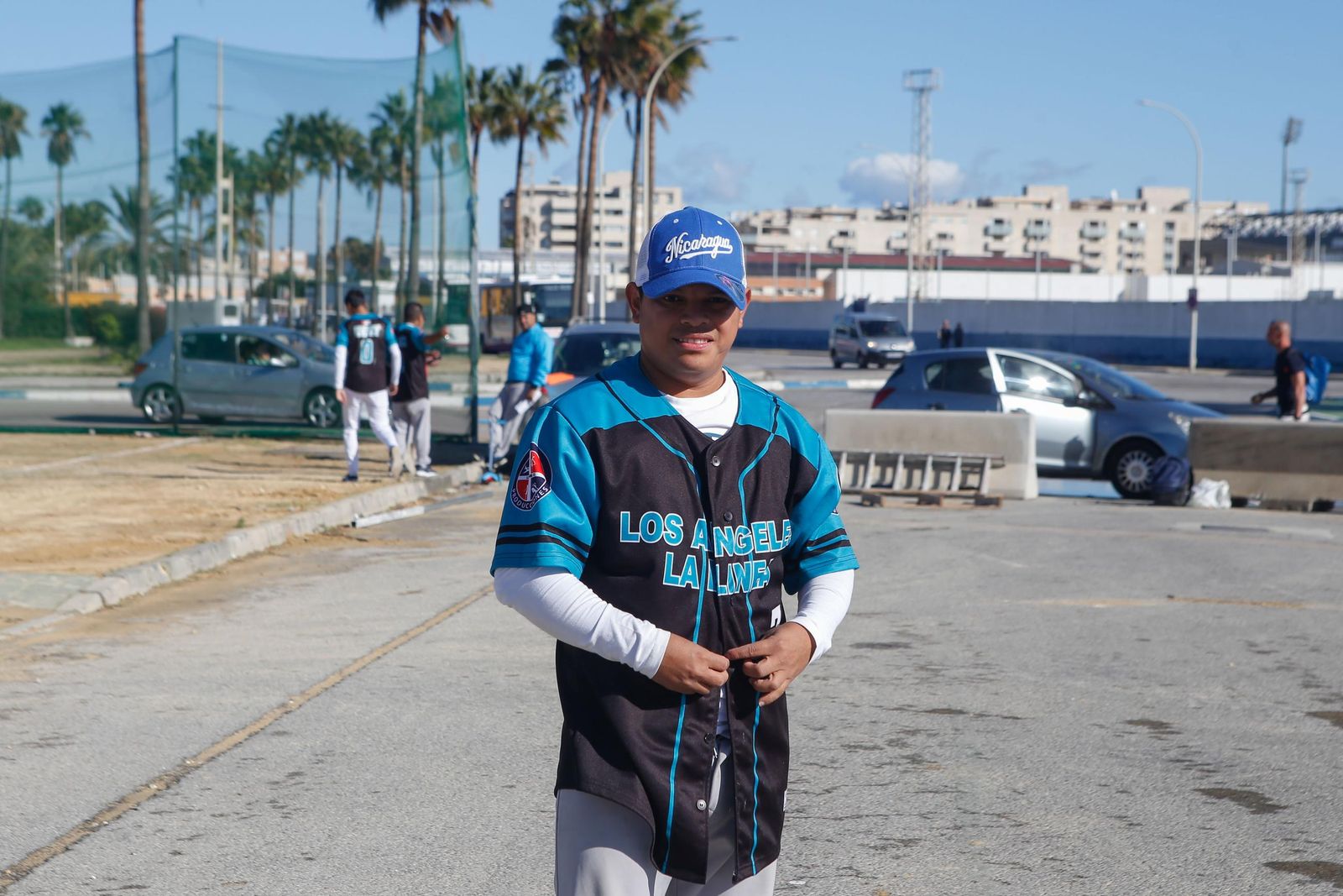 Las fotos del equipo de béisbol Los Ángeles de La Línea