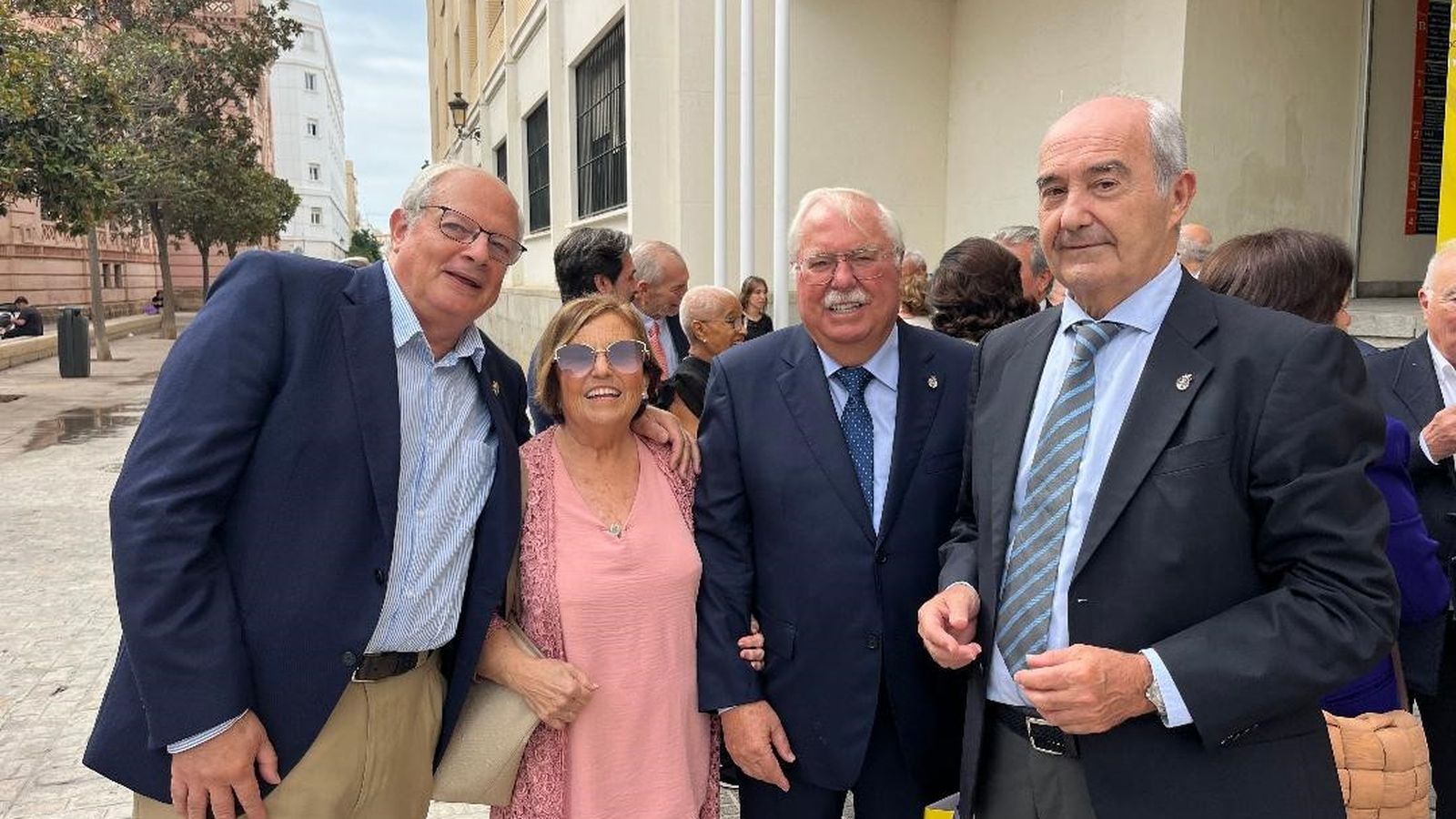 César Remón, Cristina García Vadillo, Alberto Aguado y Fernando López.
