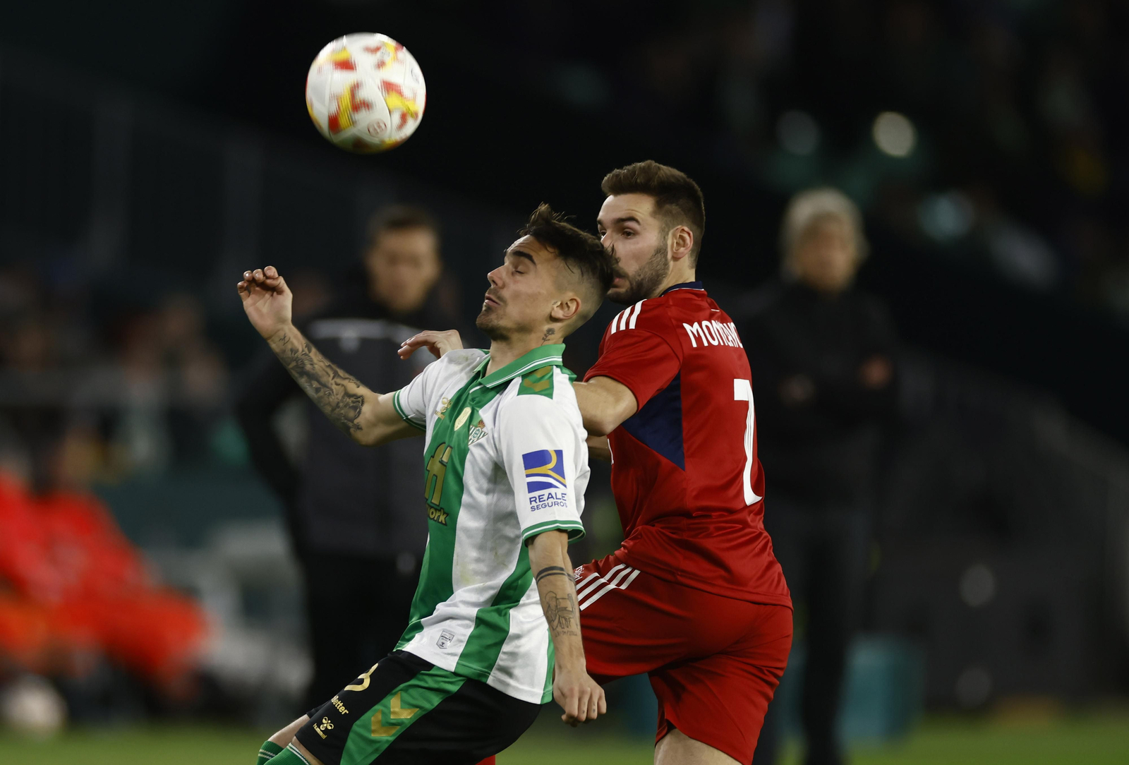 Las imágenes del Betis-Osasuna de Copa del Rey