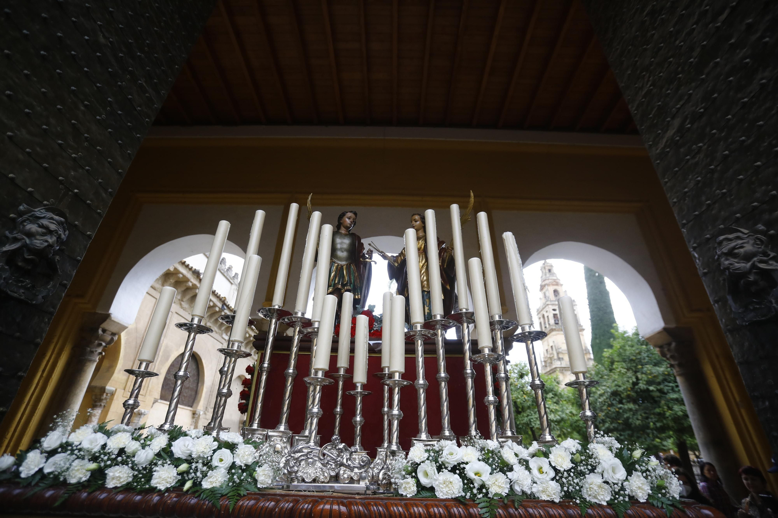 La peregrinación de los Santos Mártires de Córdoba, en imágenes