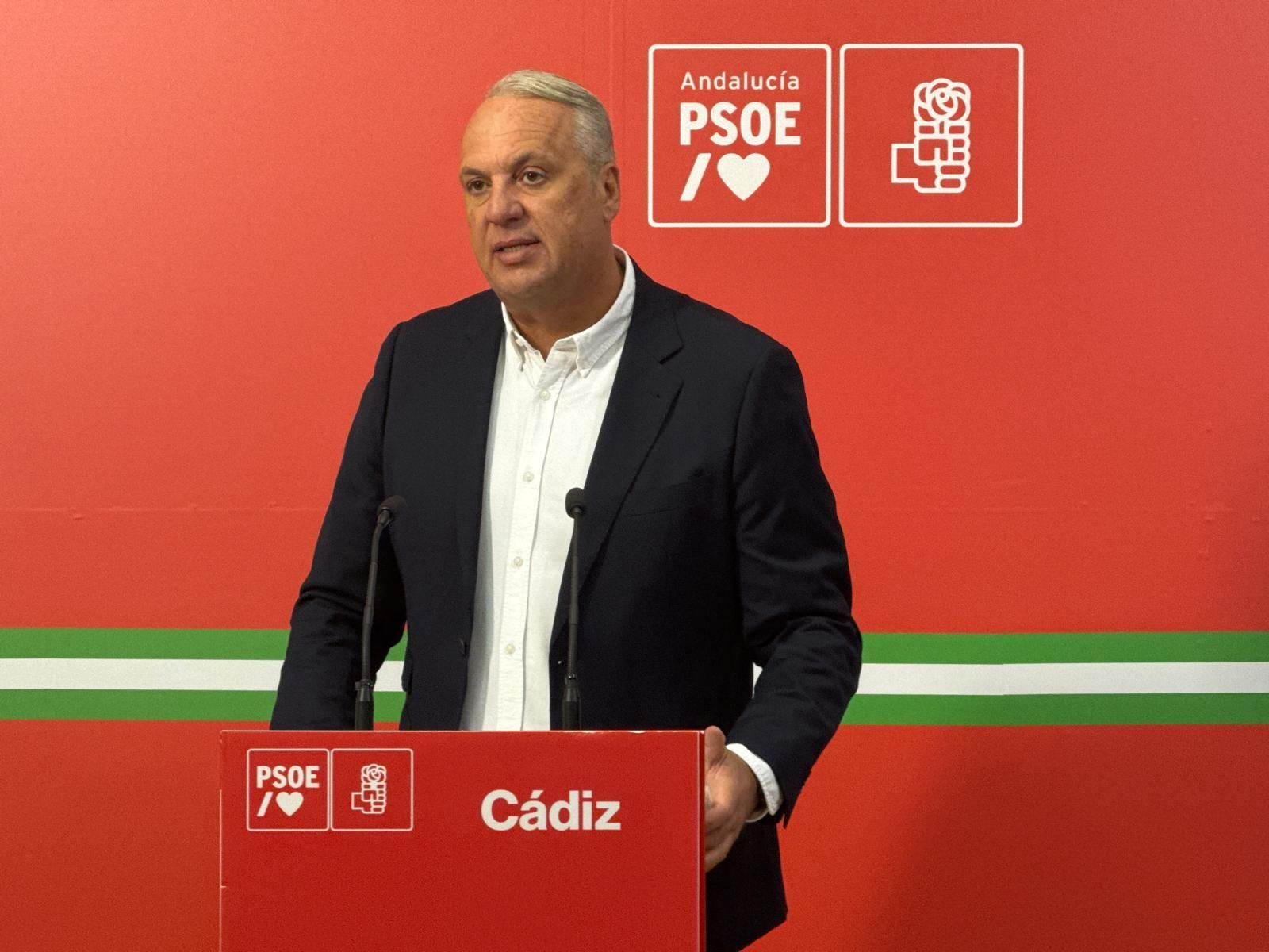 Juan Carlos Ruiz Boix, líder del PSOE gaditano.