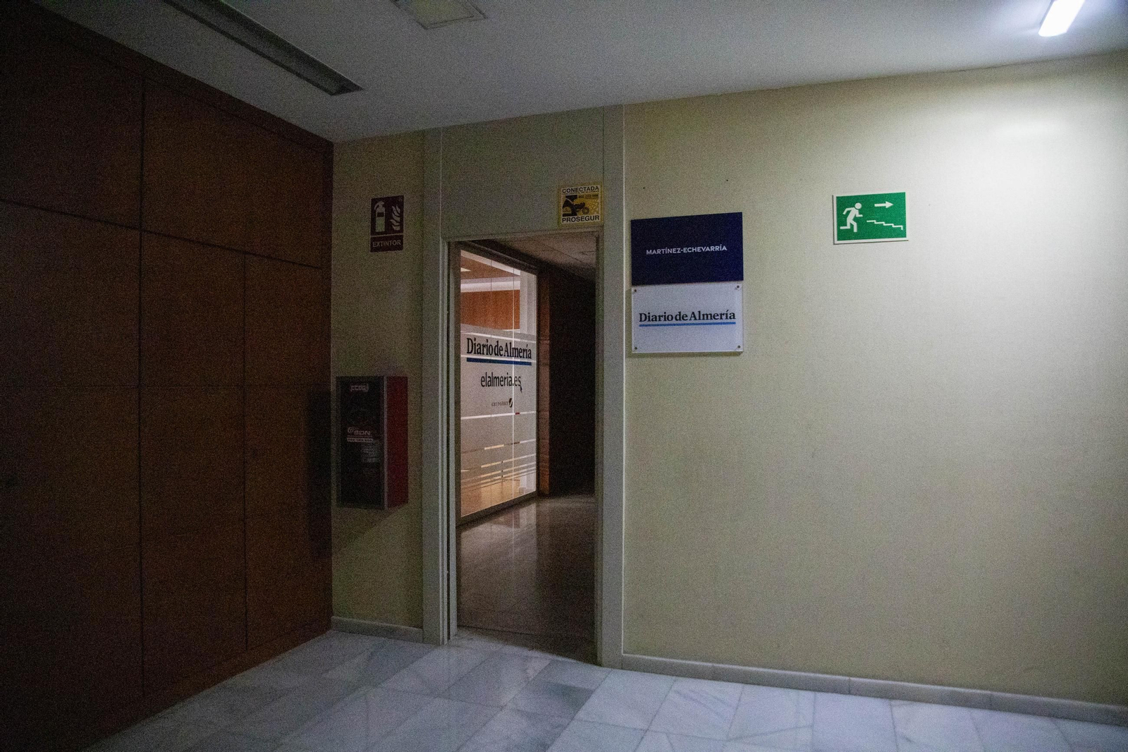 Las imágenes del apagón en Almería