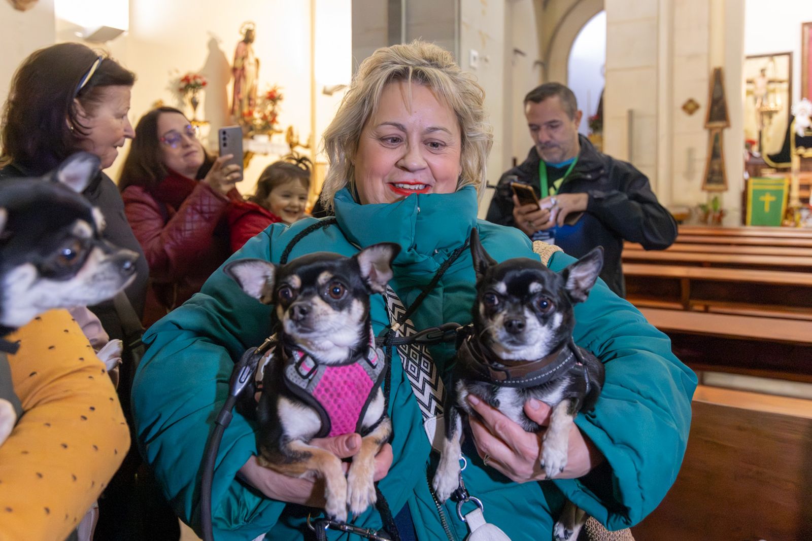 Encendido en Jaén de la lumbre oficial de San Antón 2026 y bendición de los animales