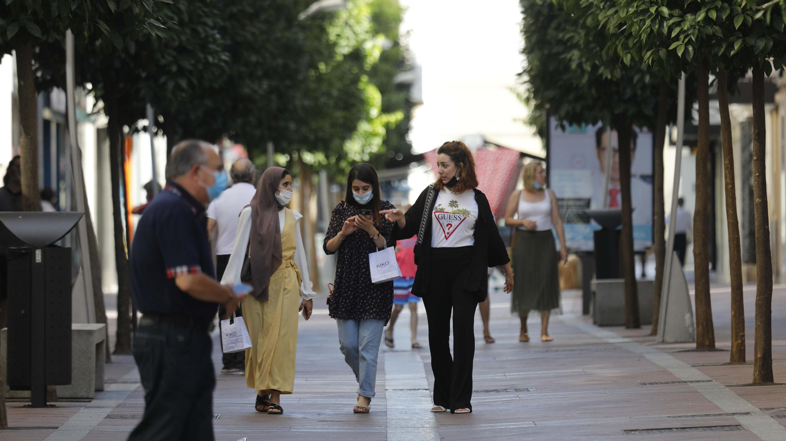 Las fotos del primer día sin mascarilla obligatoria en el Campo de Gibraltar