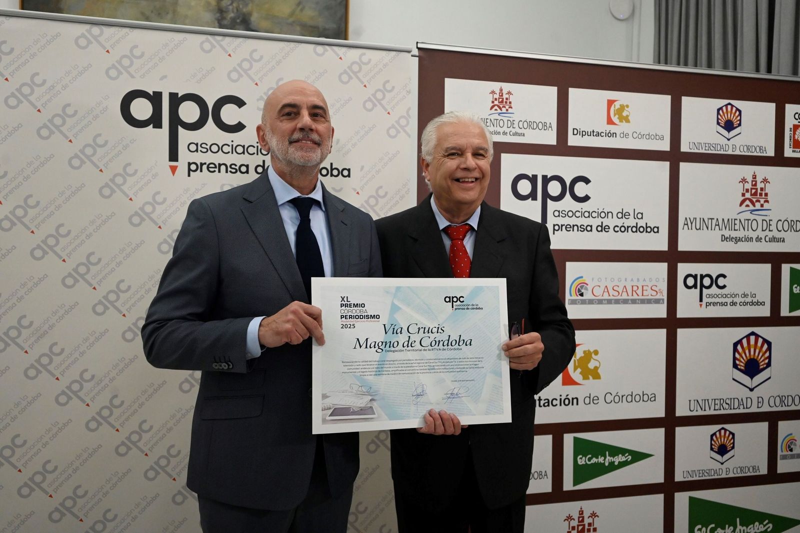 Entrega de los Premios Córdoba de Periodismo