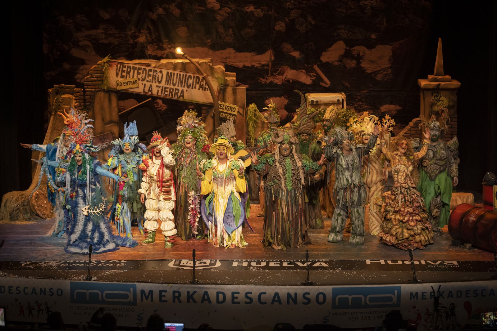 La final del Carnaval de Huelva 2023, en imágenes