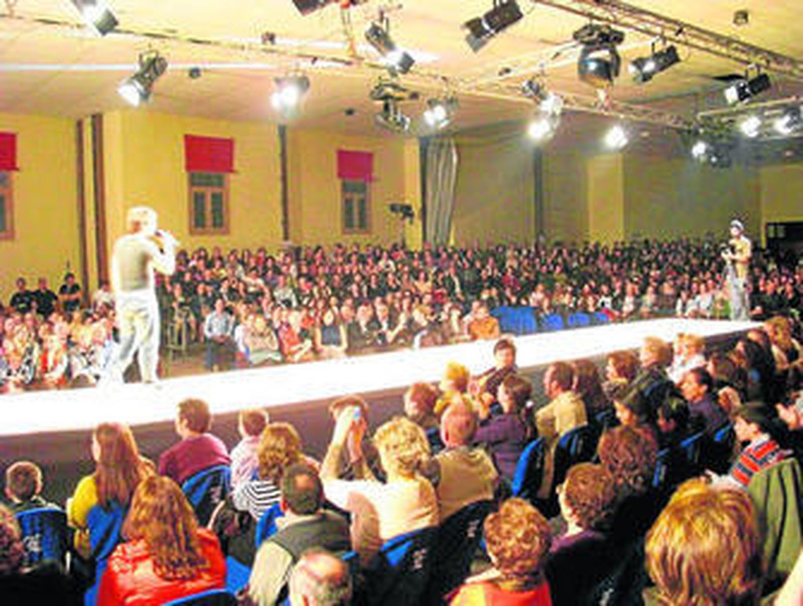 Uno de los momentos estelares de la gala fue cuando subió al escenario Samuel de OT.