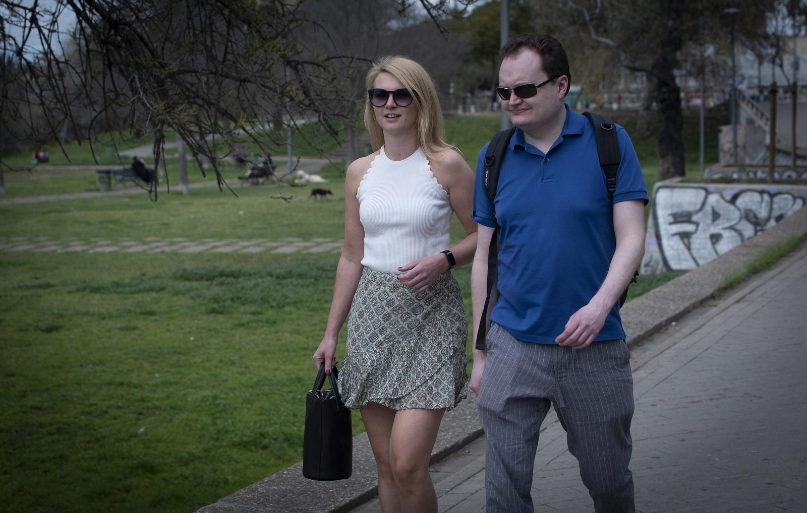 Imágenes de un fin de semana casi primaveral en Sevilla