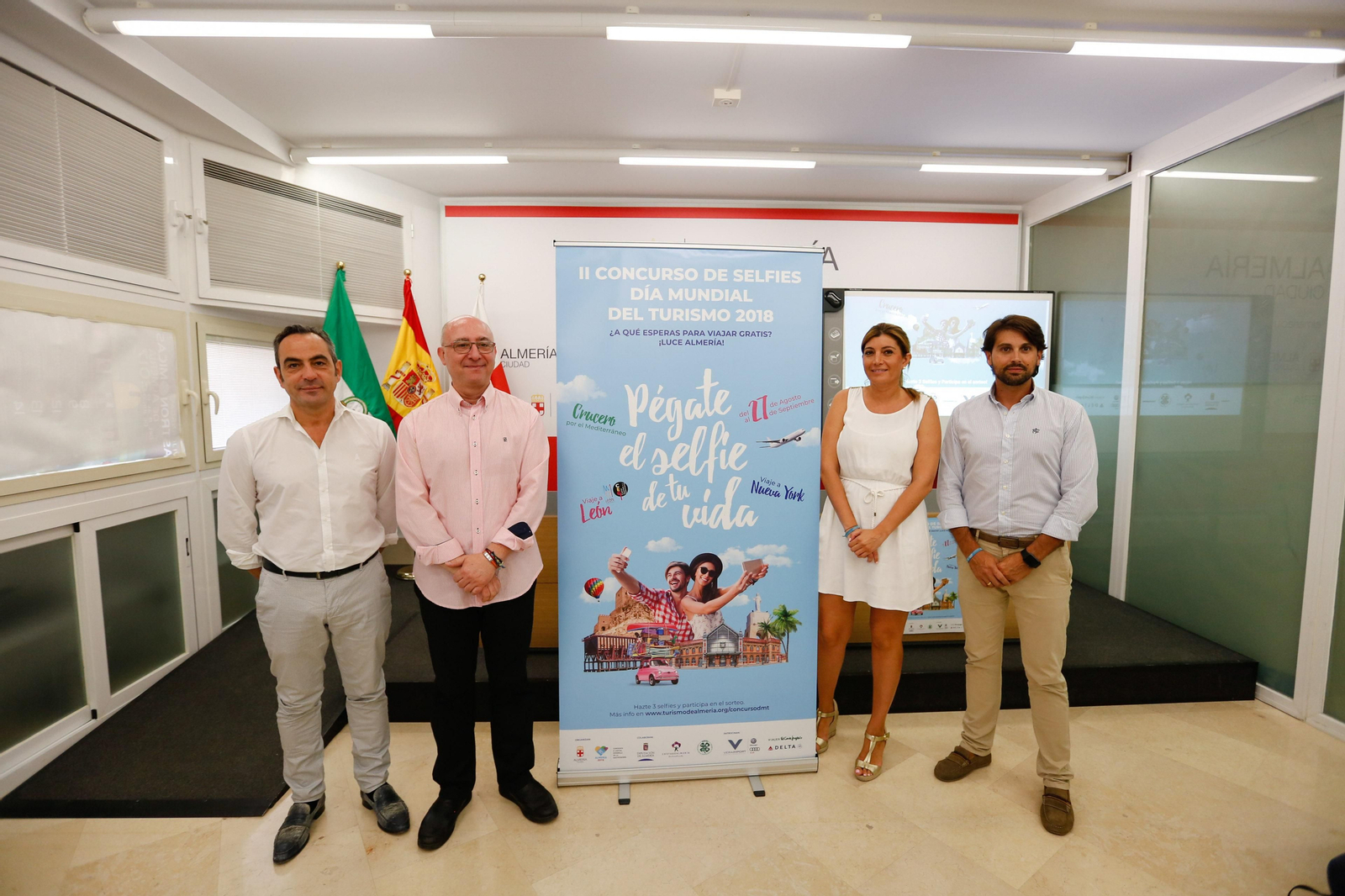 Presentación del concurso de selfies.