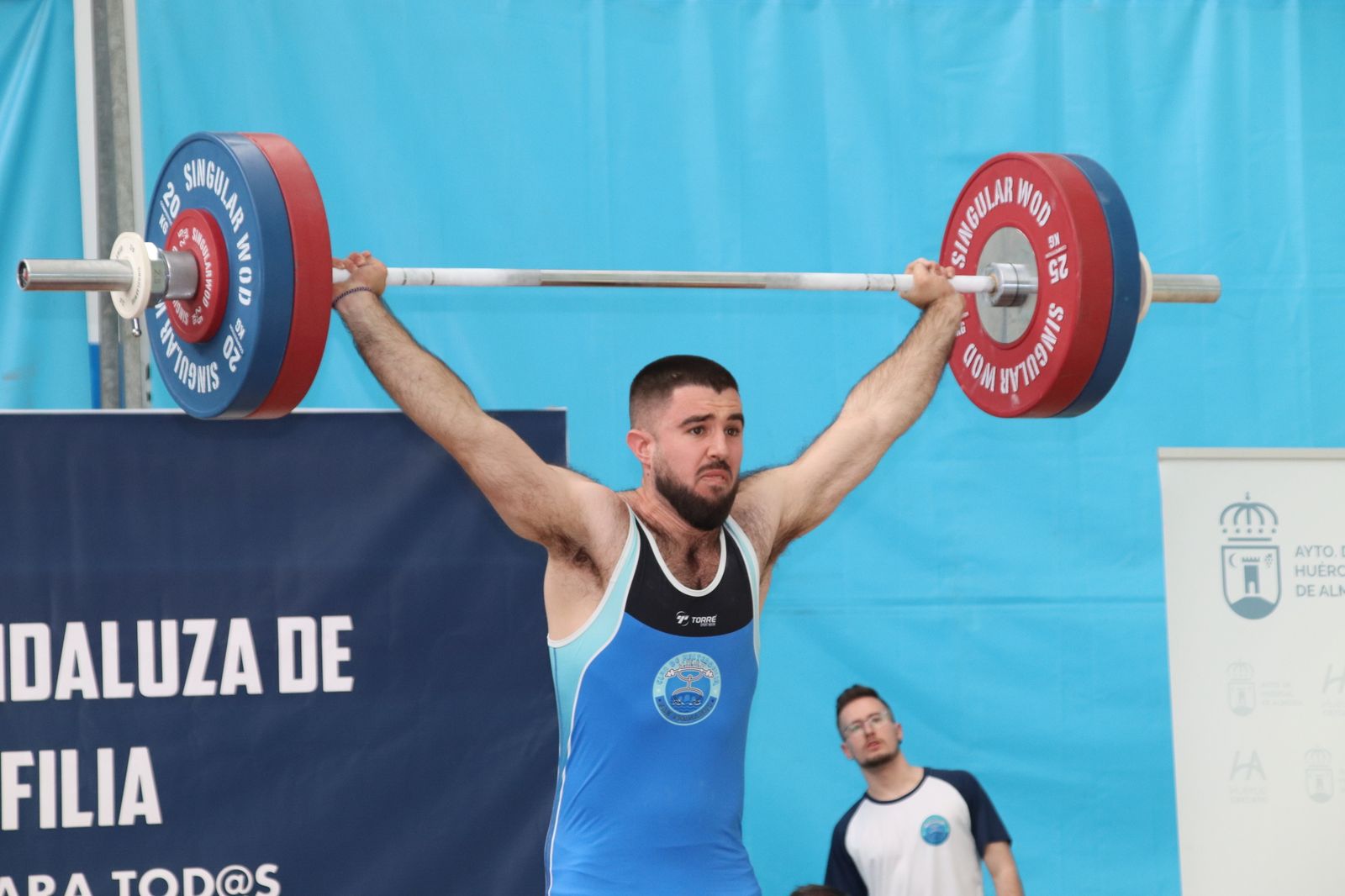 Moisés Pérez, que se proclamó campeón de Andalucía en el absoluto.