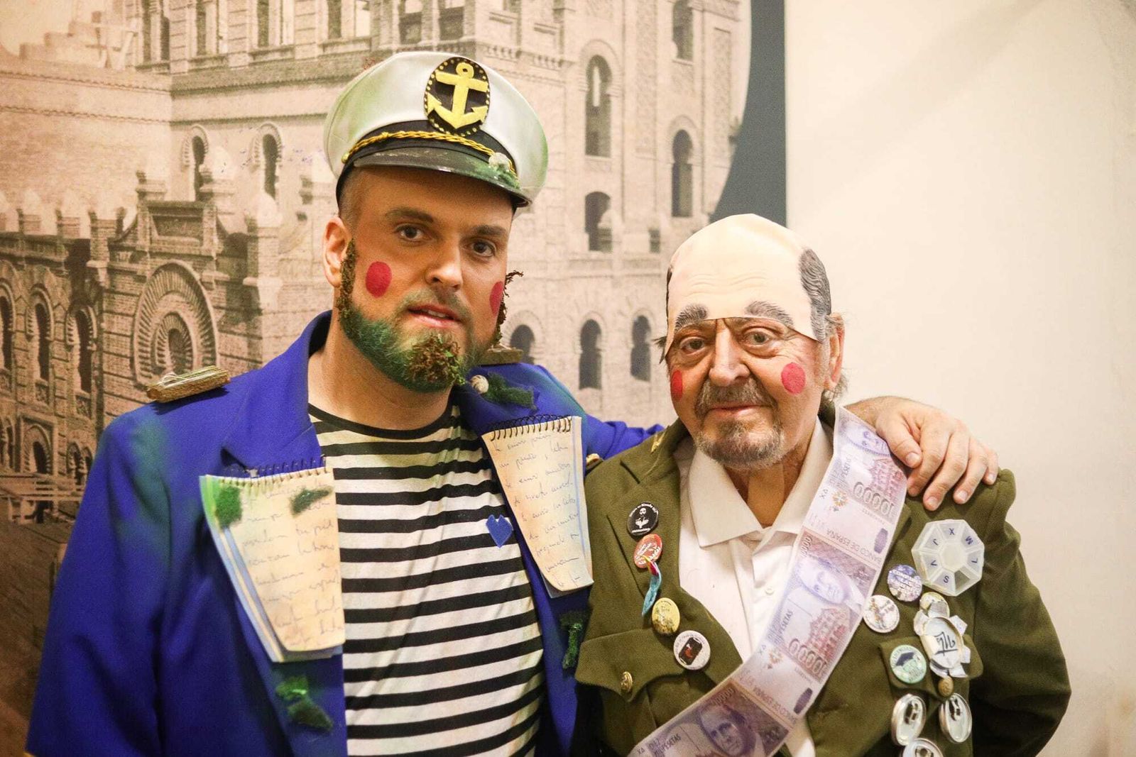 Ambiente en camerinos