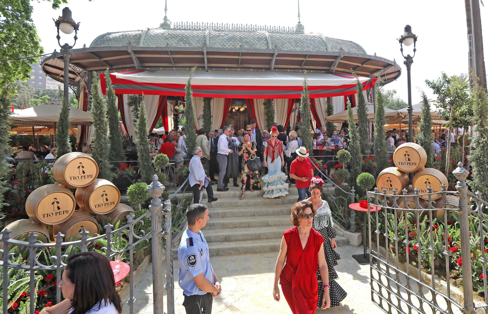 La caseta de González Byass ha vuelto a ser premiada.