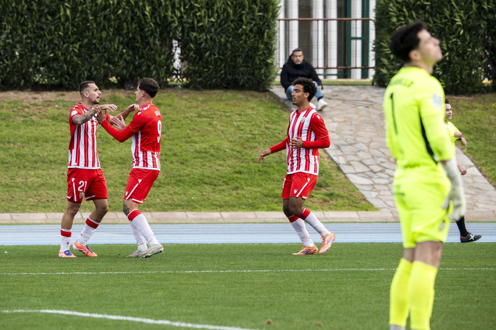 El Almería B recibe al Real Jaén en el Anexo del Estadio de los Juegos Mediterráneos