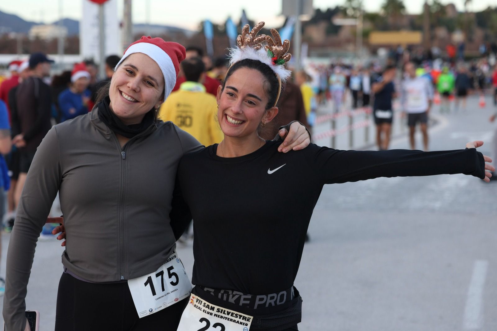 Las fotos de la San Silvestre del Real Club Mediterráneo en Málaga