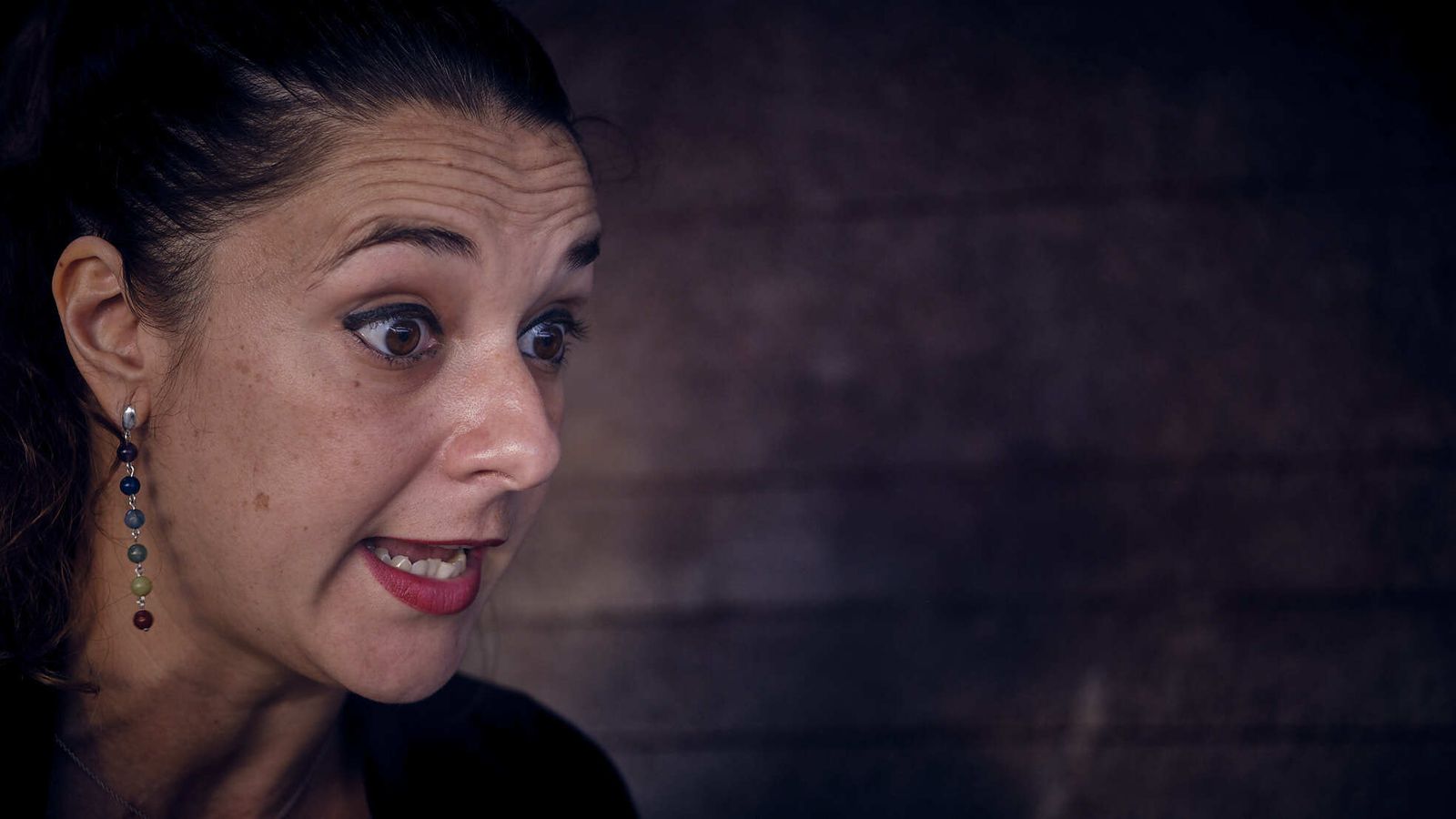 Noelia Vera, fotografiada durante la campaña electoral de las generales de finales de 2019.