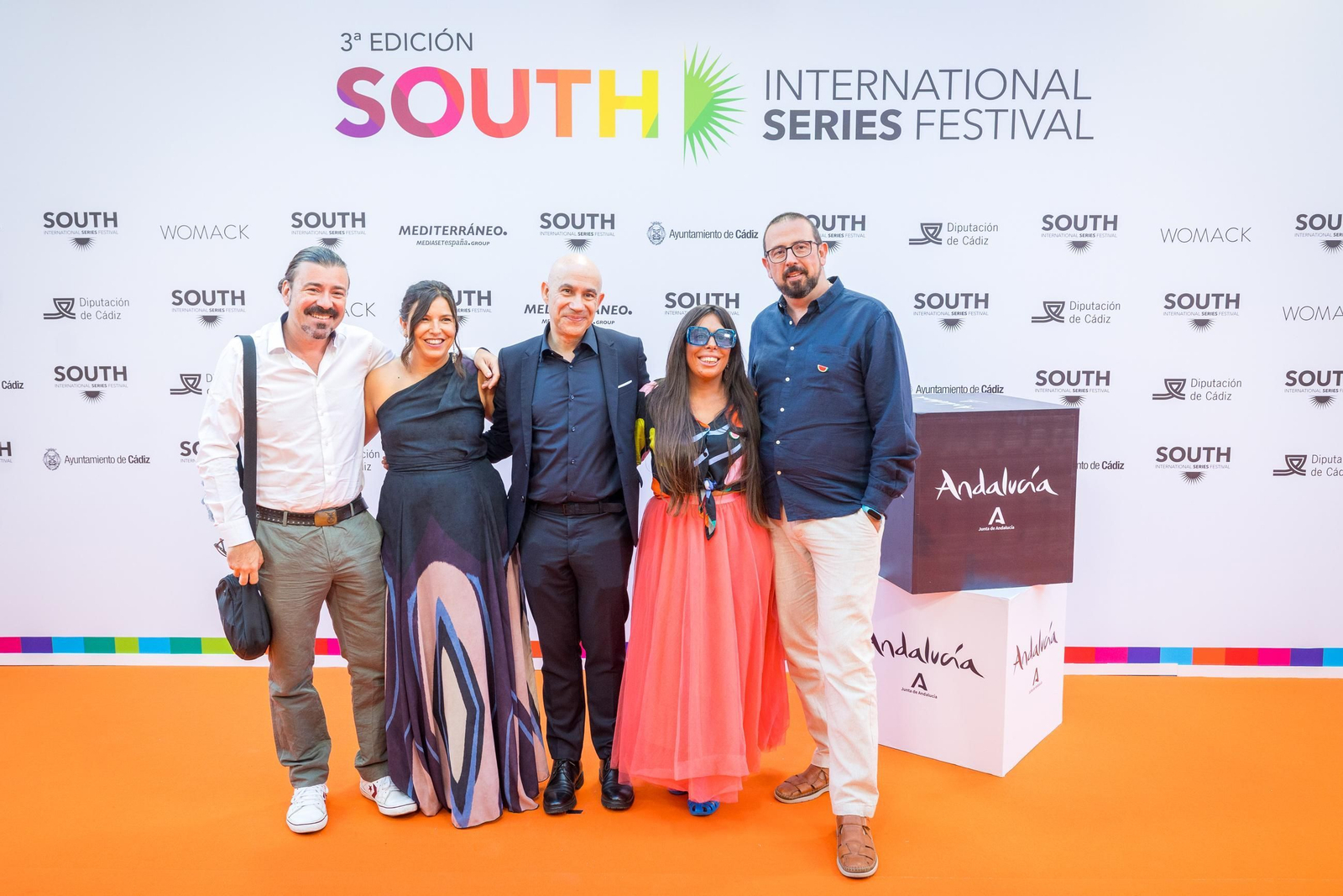 Imágenes de la alfombra roja del viernes 12 del South Series Festival