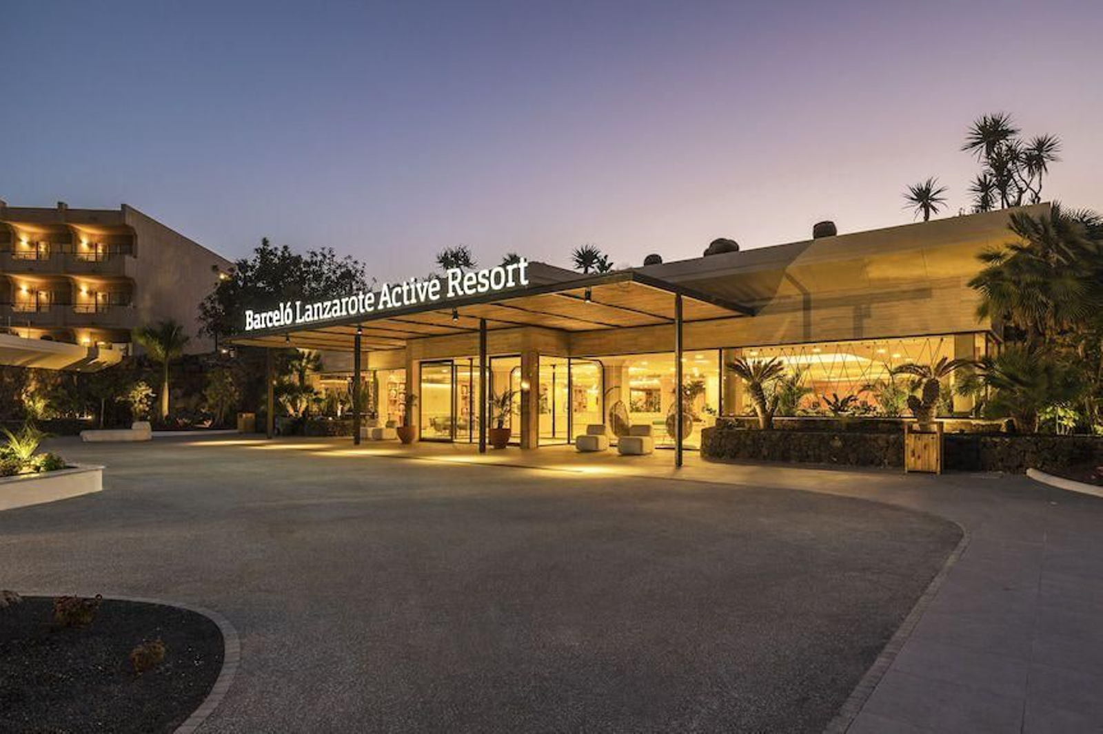 Hotel de Barceló en Arrecife, en la isla de Lanzarote