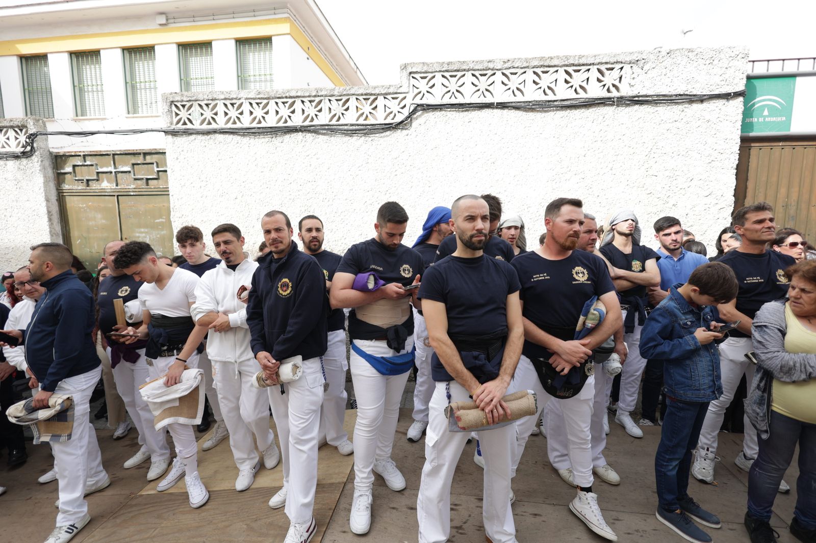 Martes Santo: la Hermandad de La Lanzada en imágenes