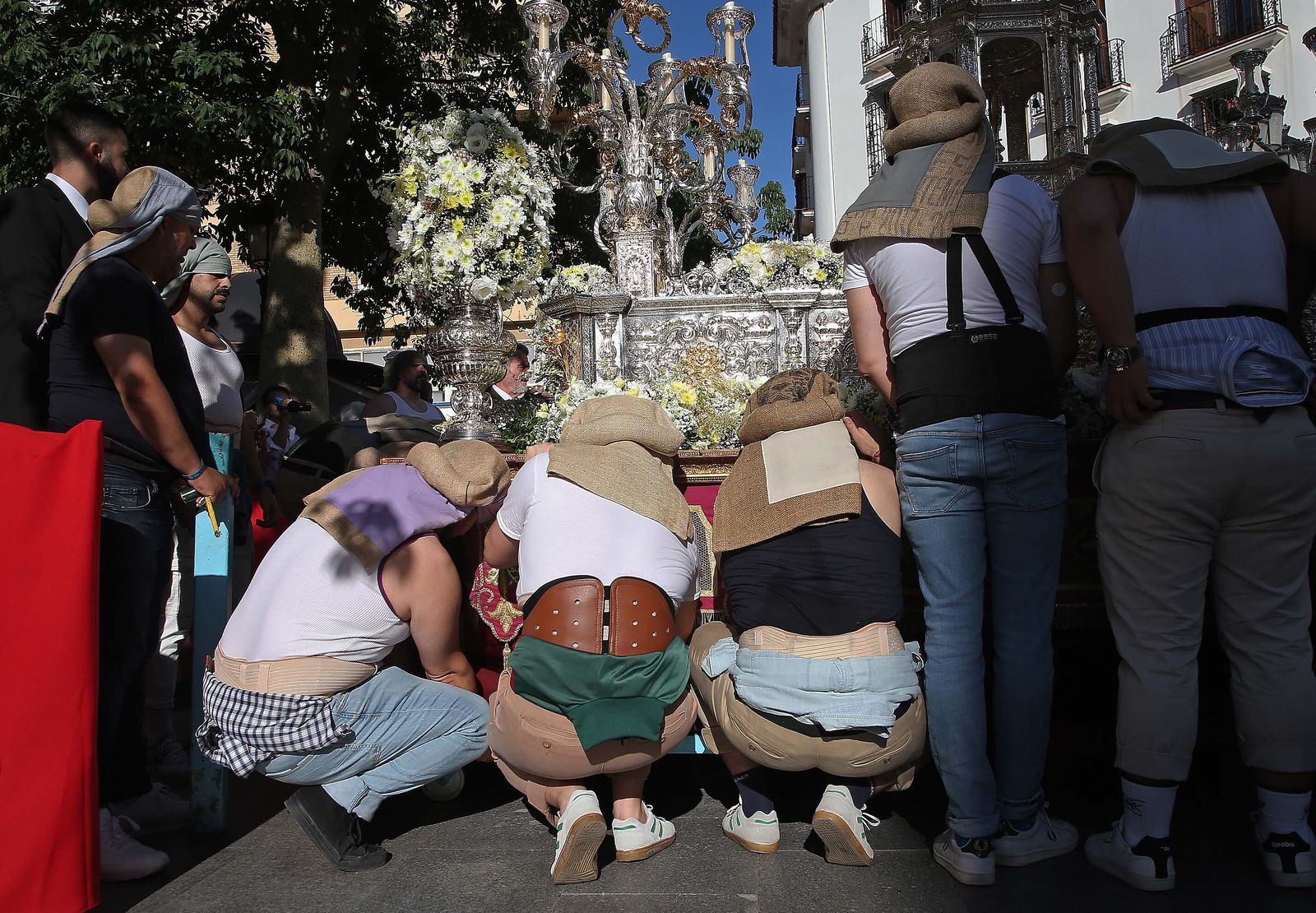 Las imágenes de la celebración del Corpus Christi en La Línea