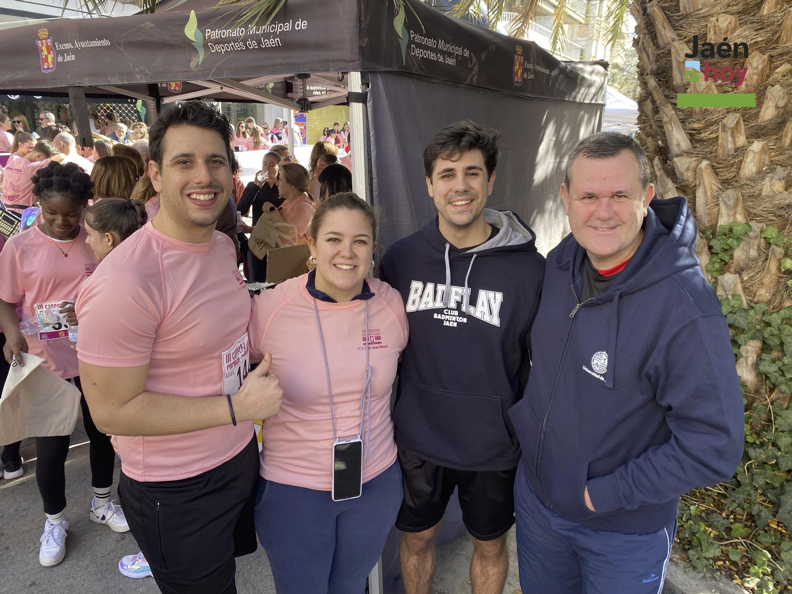 Carrera IES San Juan Bosco contra el cáncer.