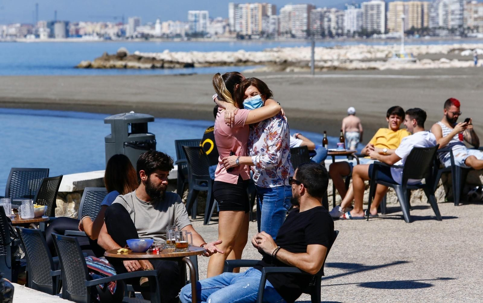 Desescalada en Málaga: Pedregalejo despierta en la fase 1